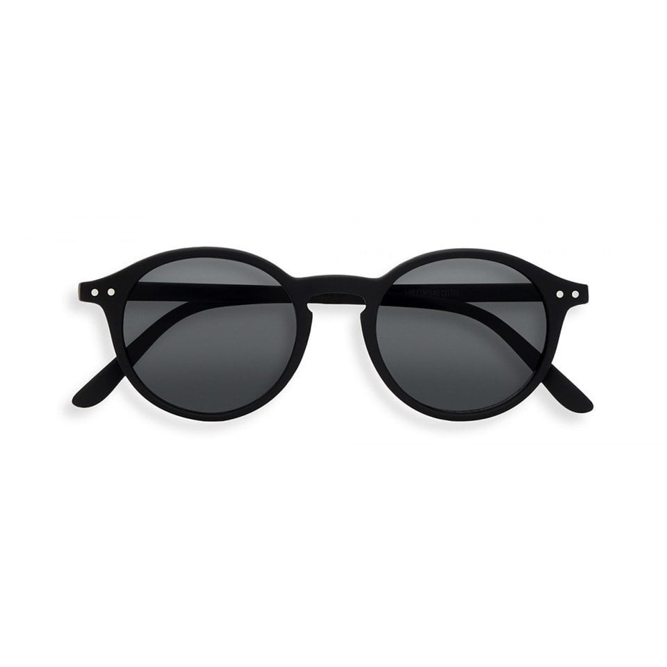 SUNGLASS IZIPIZI #D BLACK/Light Smoke