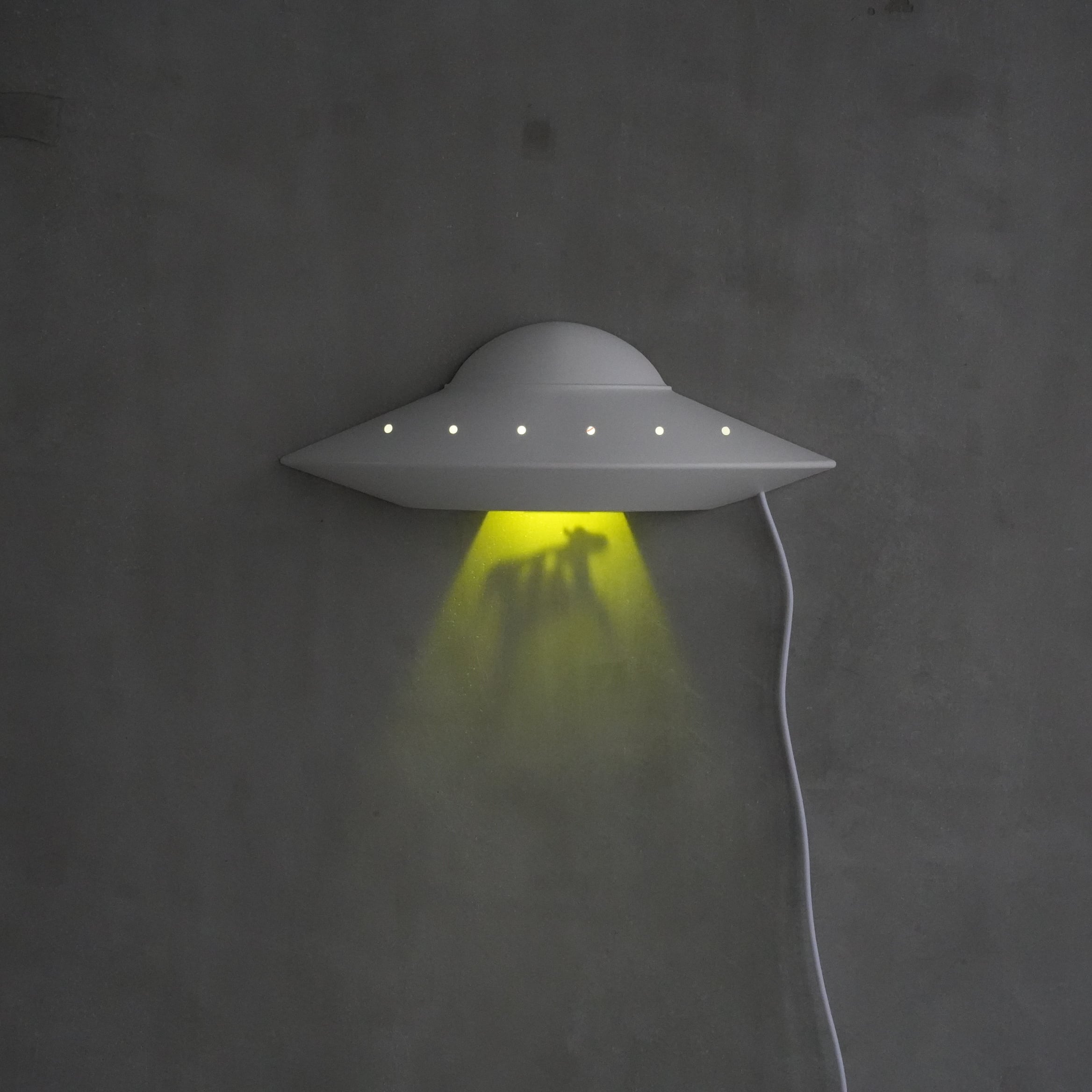 UFO Wall Light (Cow)