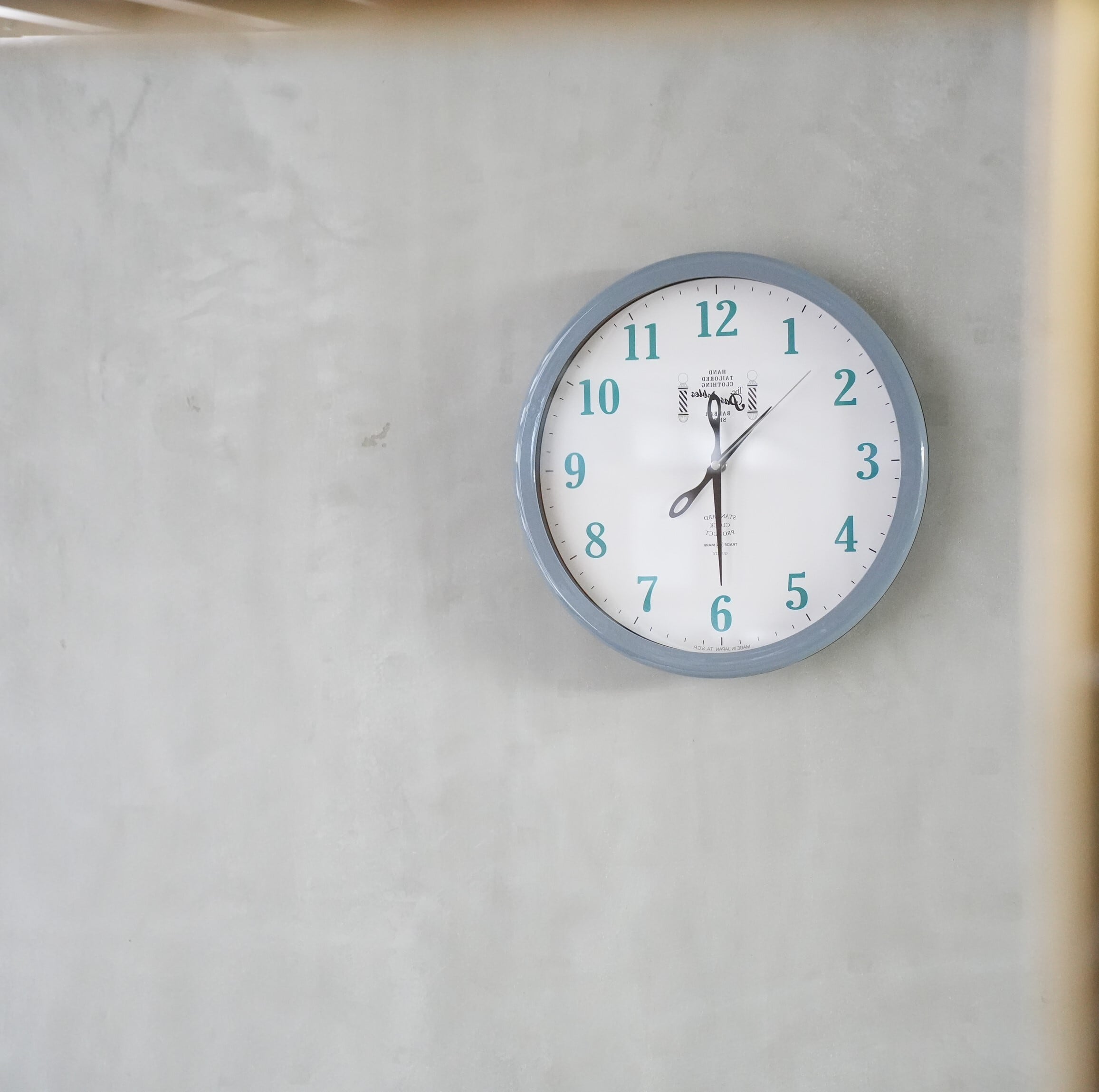 Barber Wall Clock