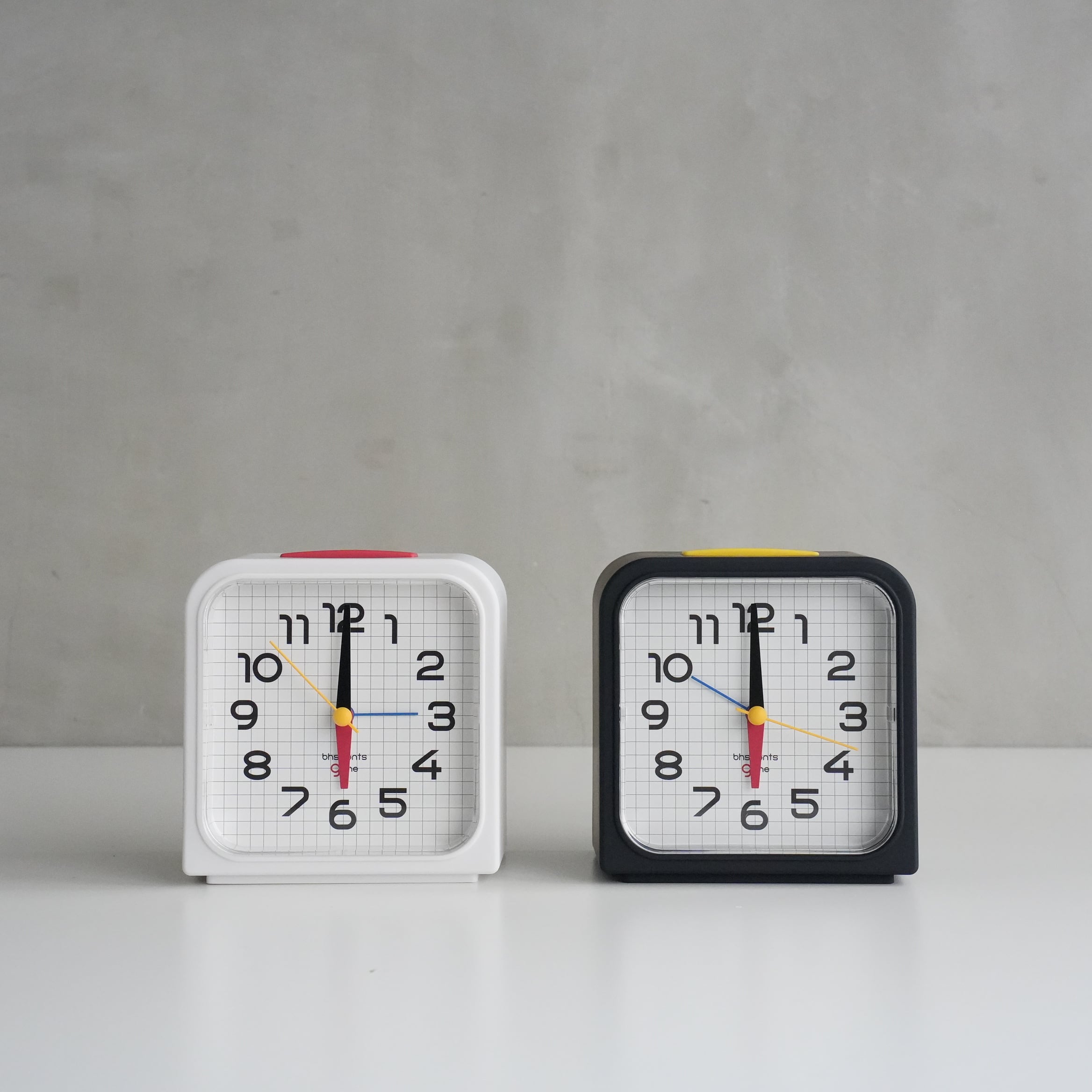 Bauhaus Font Alarm Clock GENE