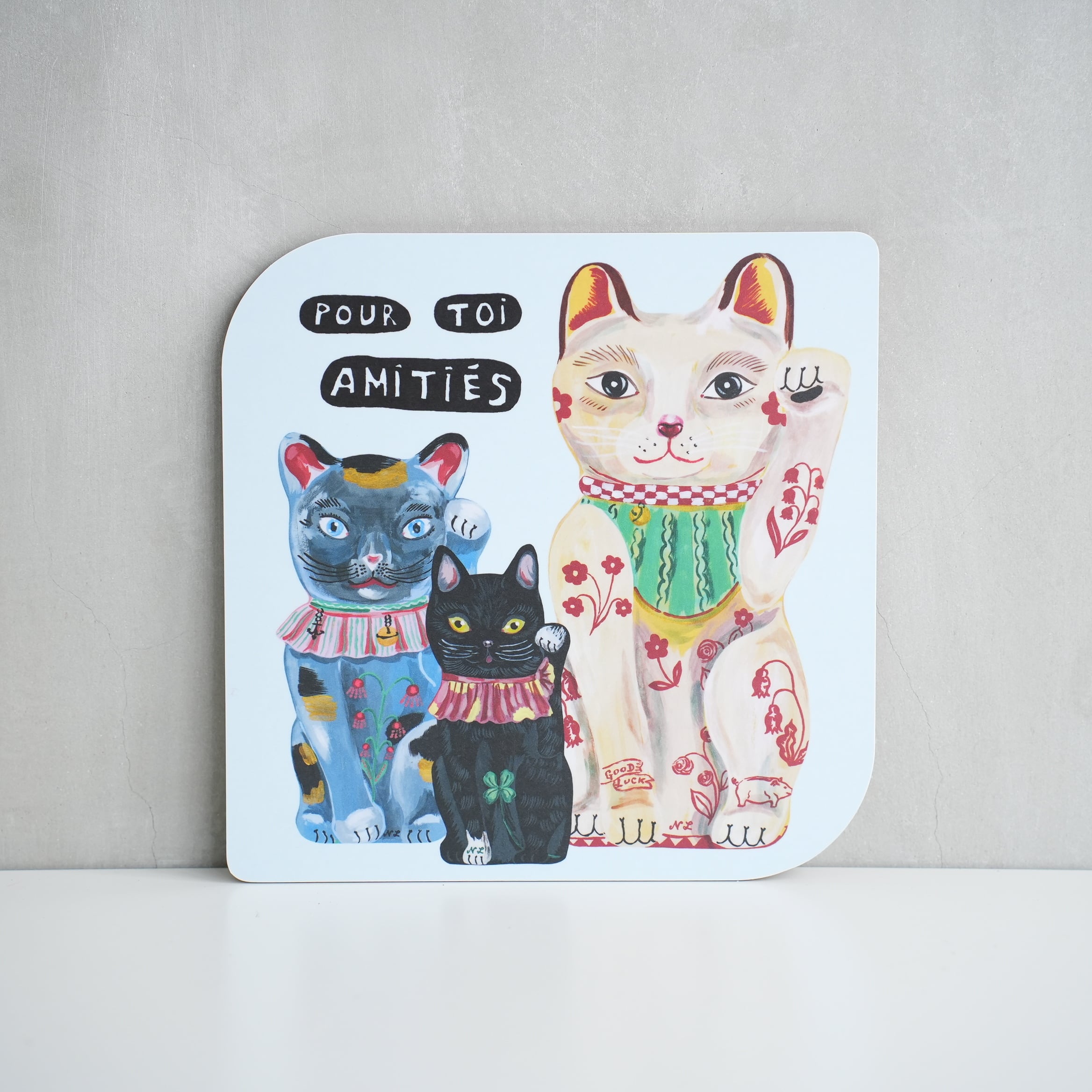 Nathalie Lete　Hello My Friends Trivet