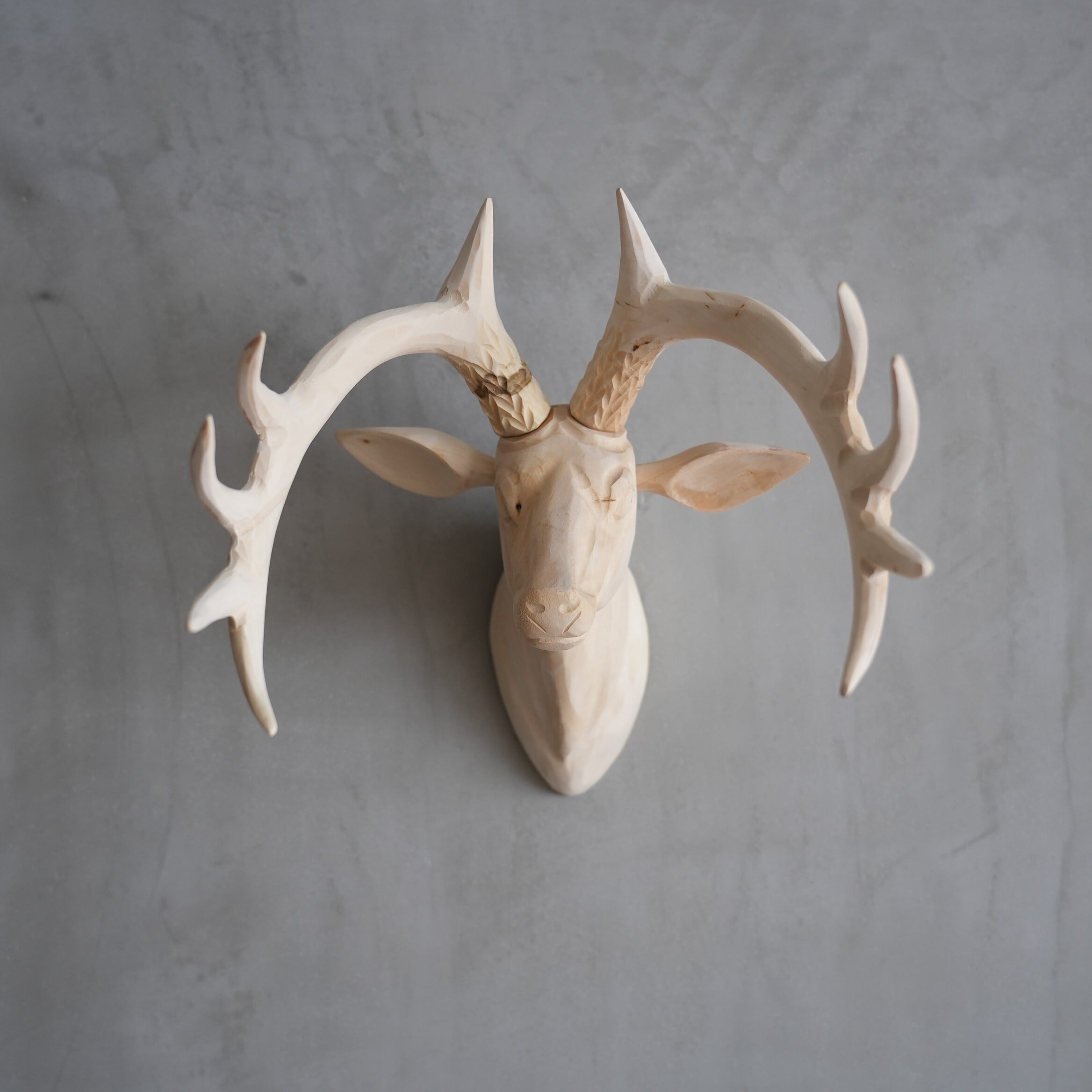 Wood Animal Head / Deer