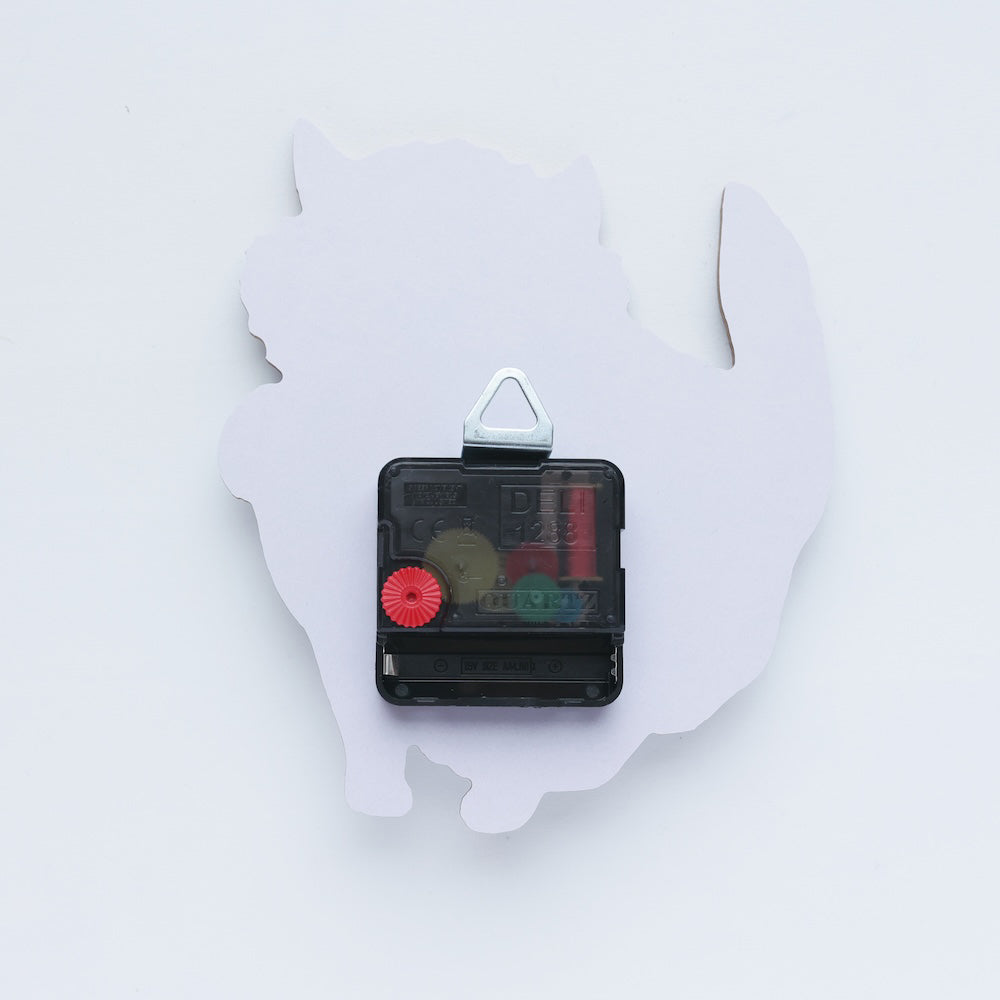M.M Diecut Clock Elliot