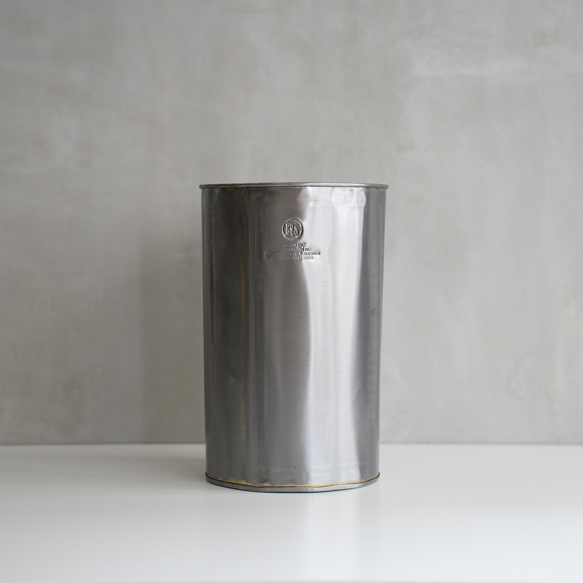 Recycle Steel Trash Can　Round Φ180