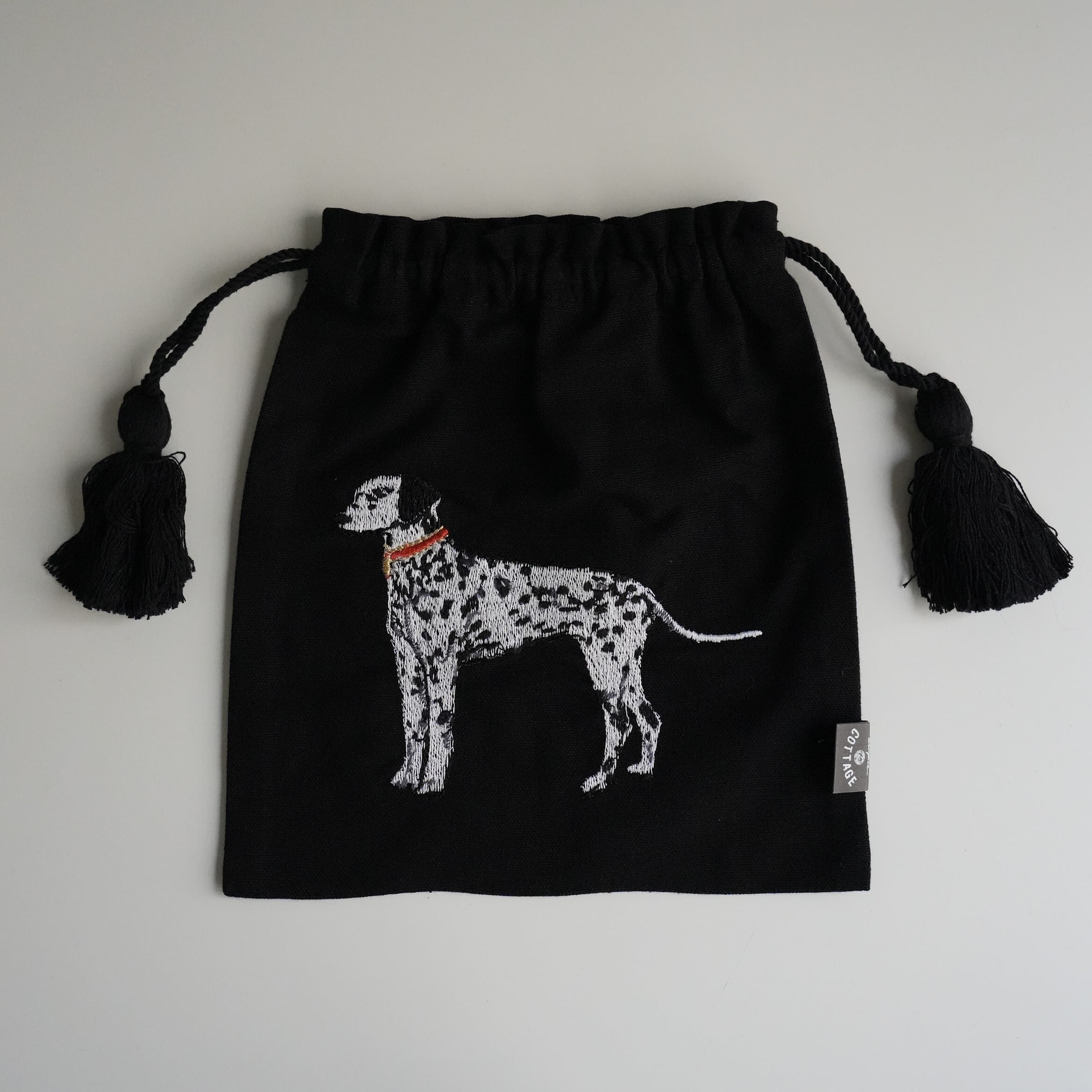 Dalmatian Drawstring Bag