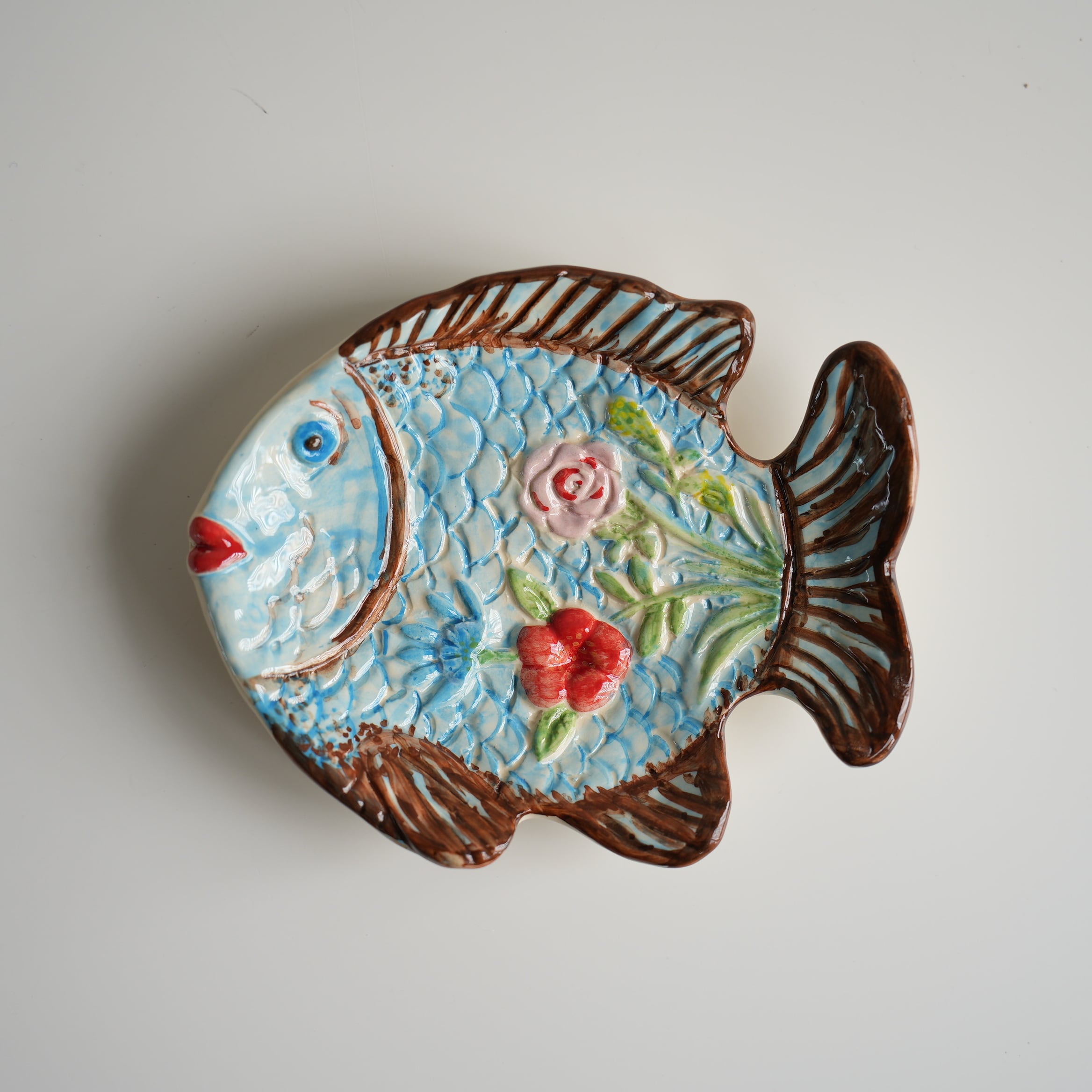 Adorned Fish Trinket Plate  Nathalie Lete