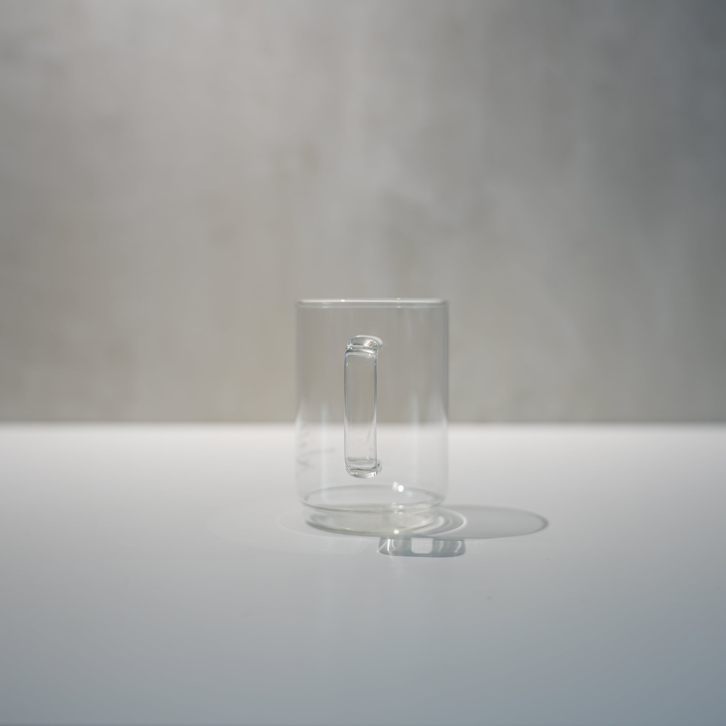 BOROSILICATE GLASS MUG / Shallow Stacking