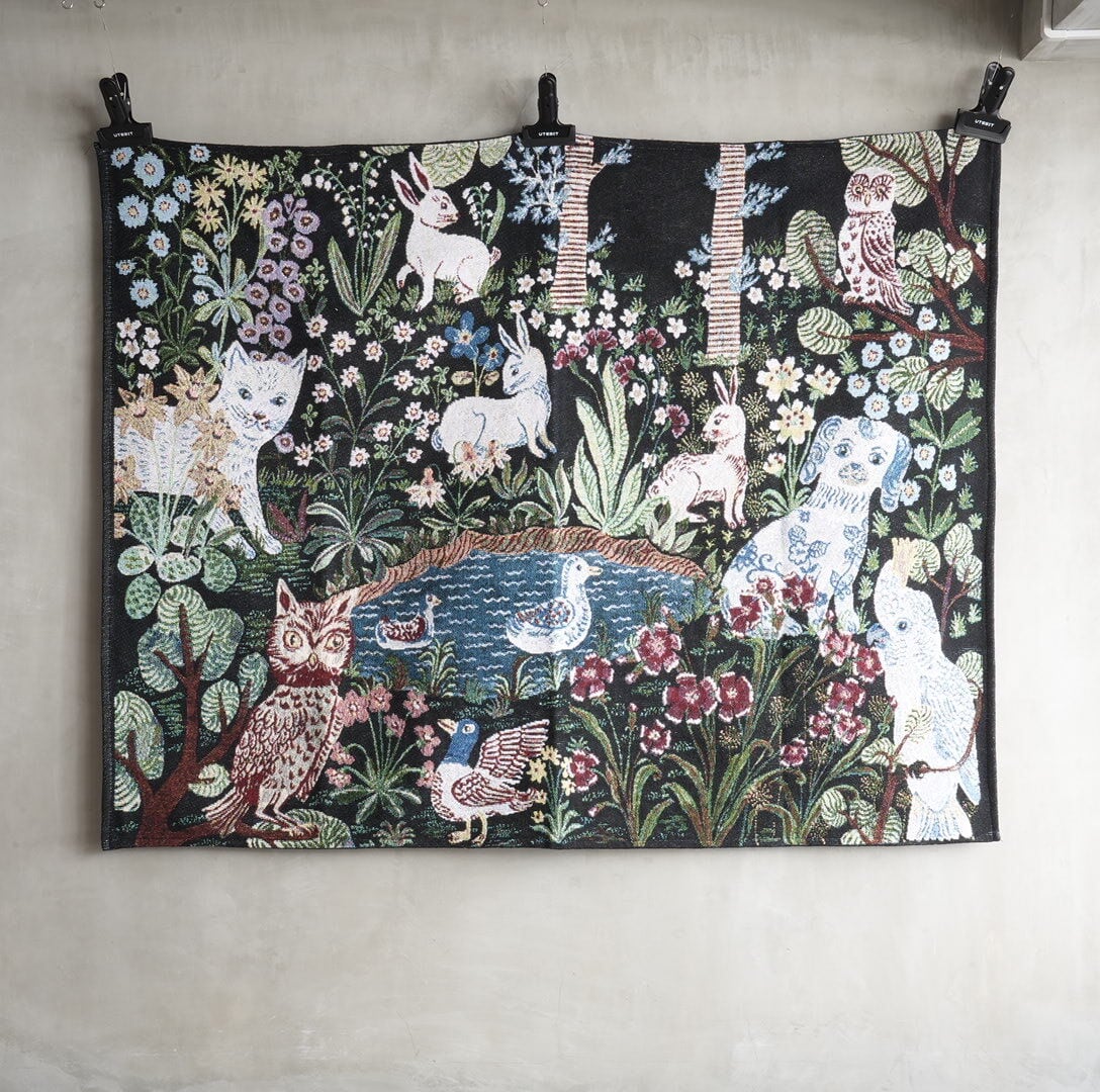 Nathalie Lete Soft Tapestry Rug　Garden