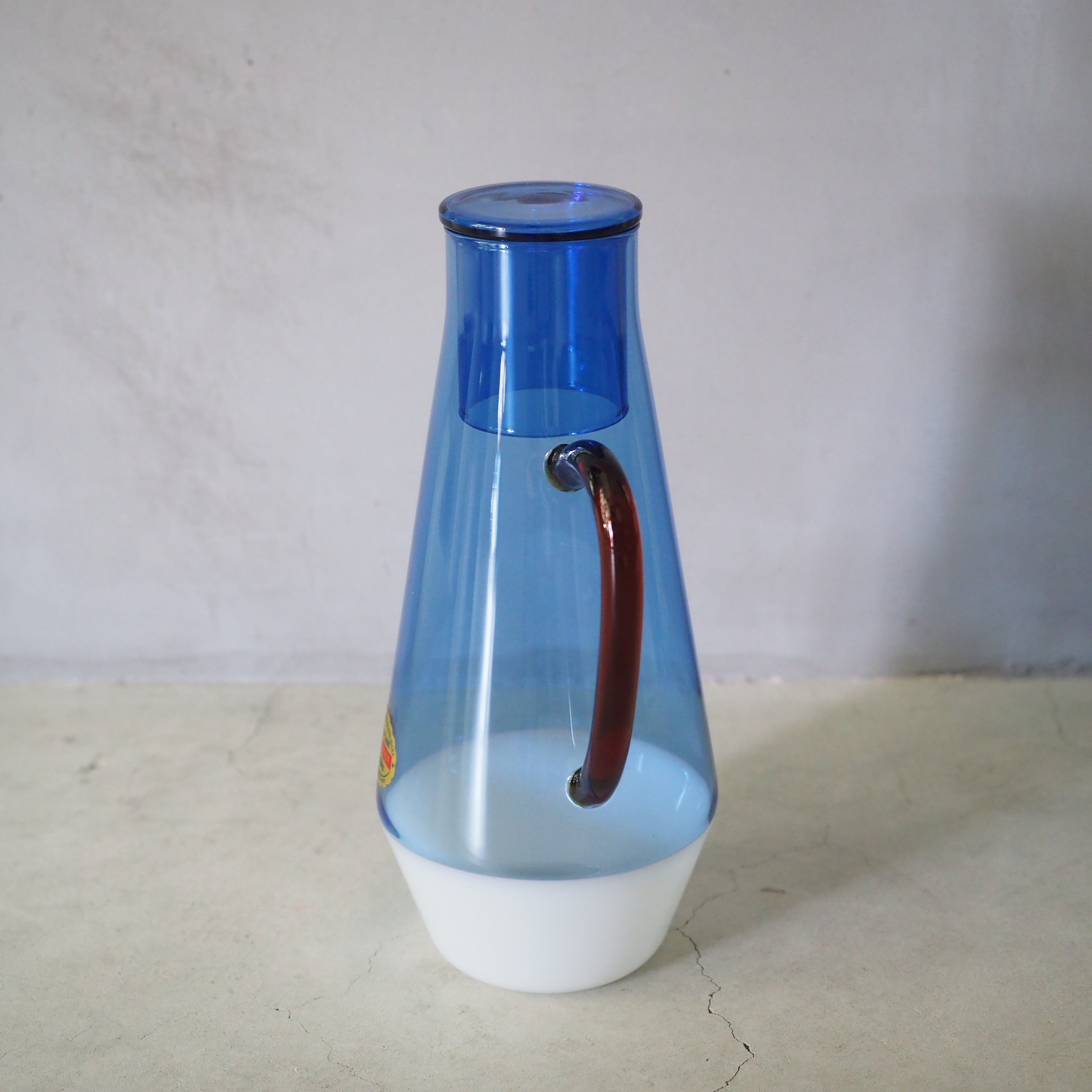 TWO TONE CARAFE　Blue