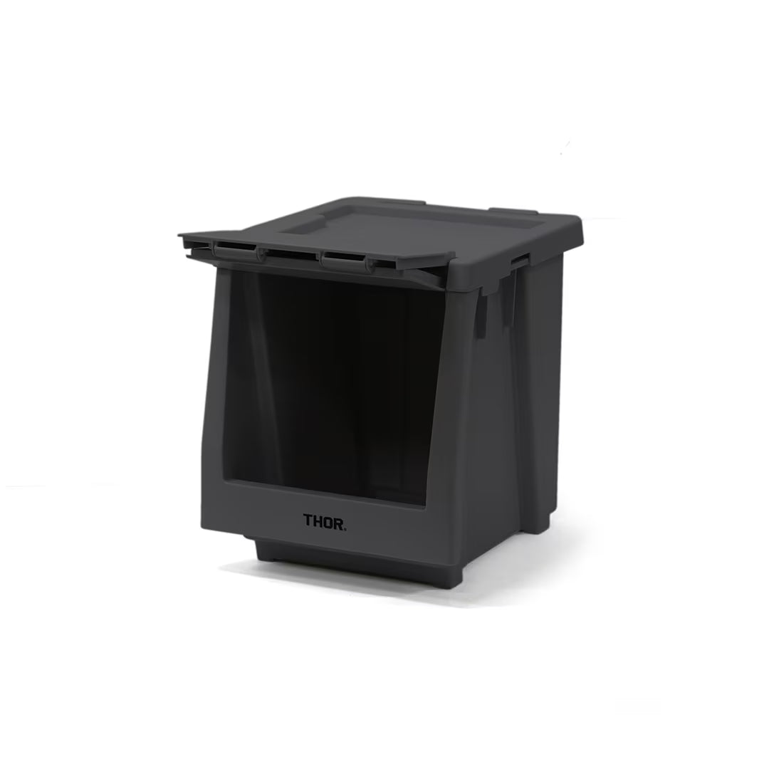 【本体＋蓋＋扉】THOR Stacking Shelf Container　20L