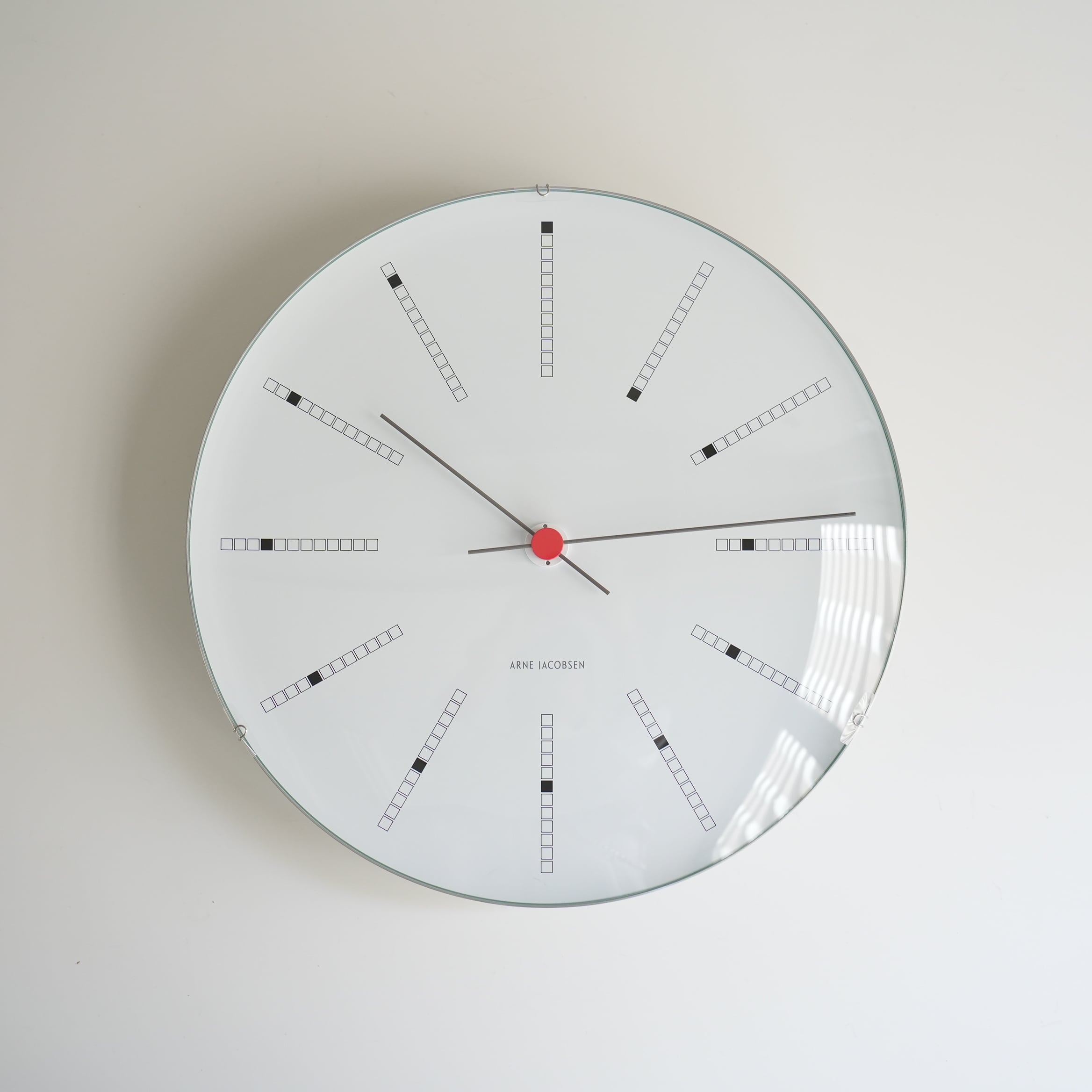 ARNE JACOBSEN Wall Clock Bankers 290mm