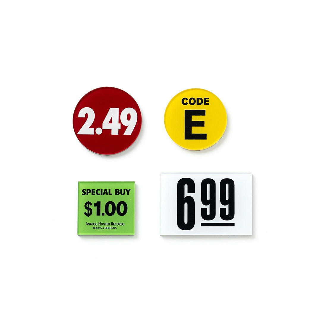 Analog Hunter Price Tag Magnet