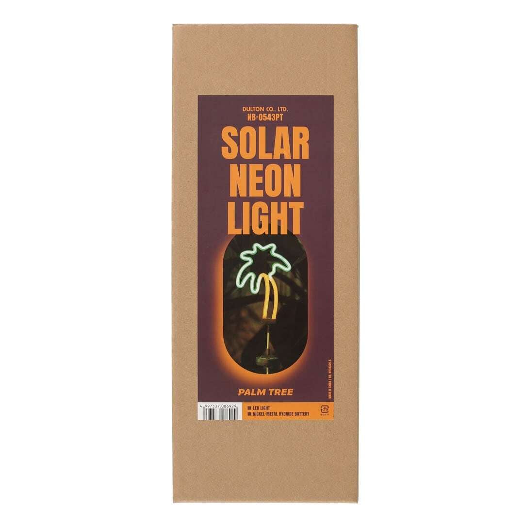 Solar Neon Light　Palm Tree