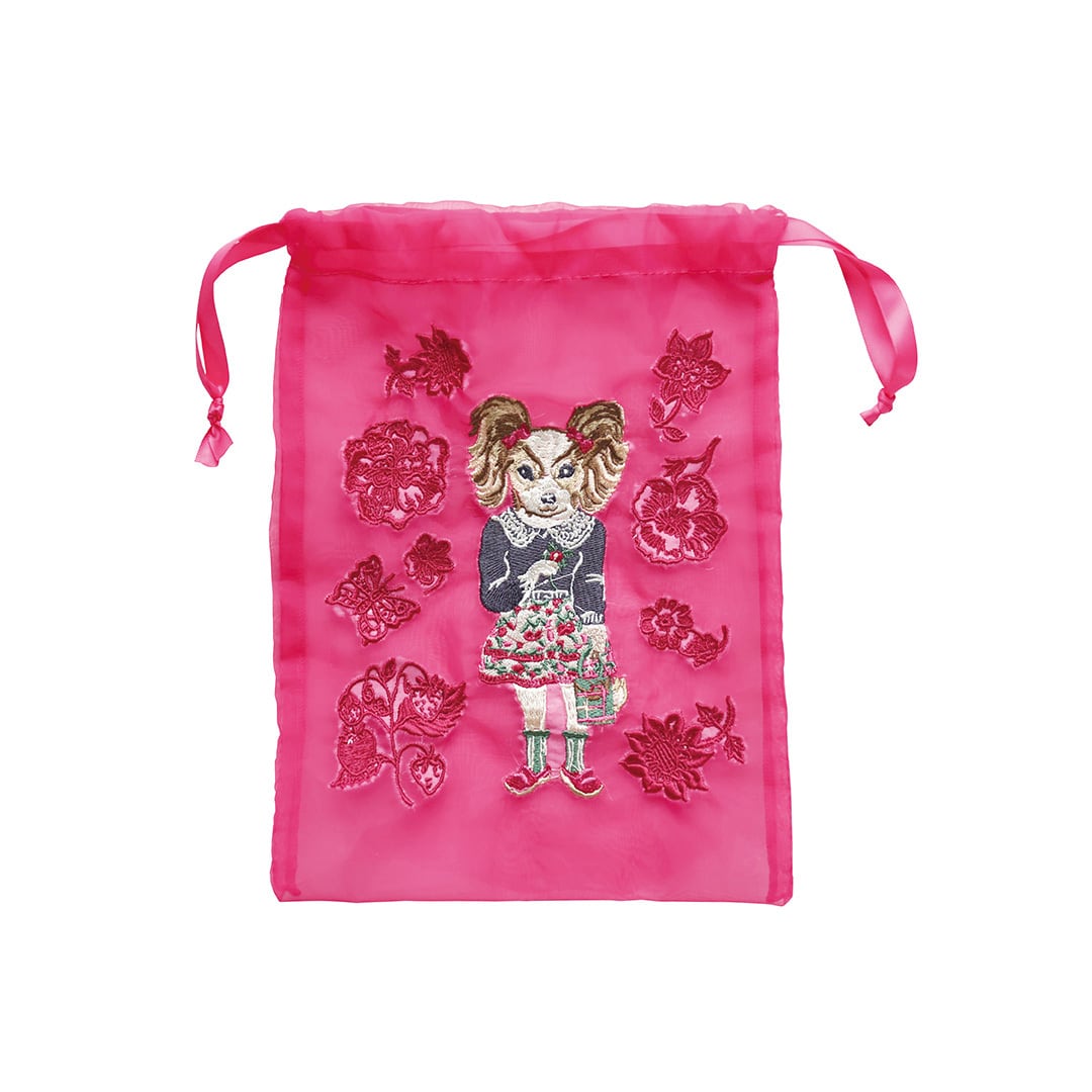 Nathalie Lete Organdy Drawstring Pouch