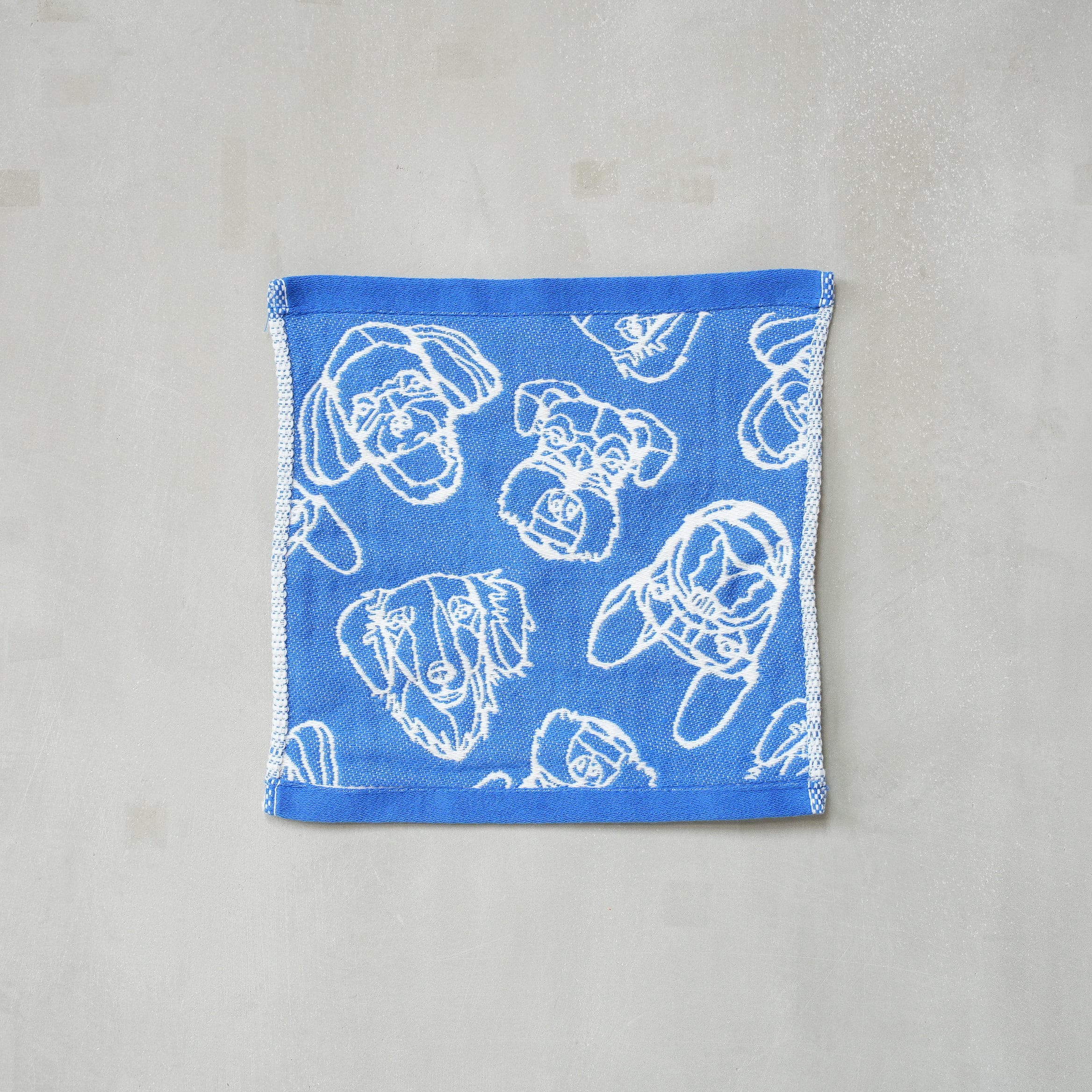 HAyU fabric Jacquard Towel Handkerchief Dogs