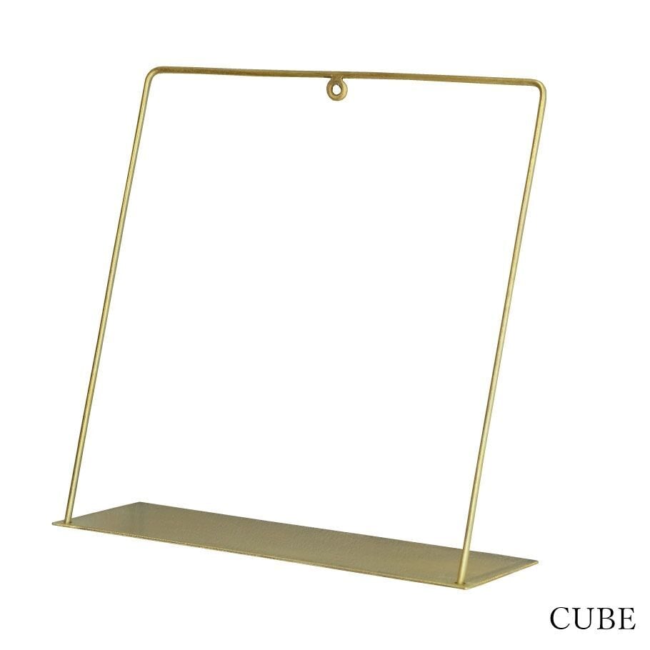 PIKE Wall Brass Shelf