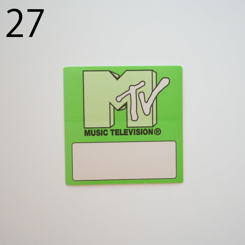 MTV BACK STAGE PASS
