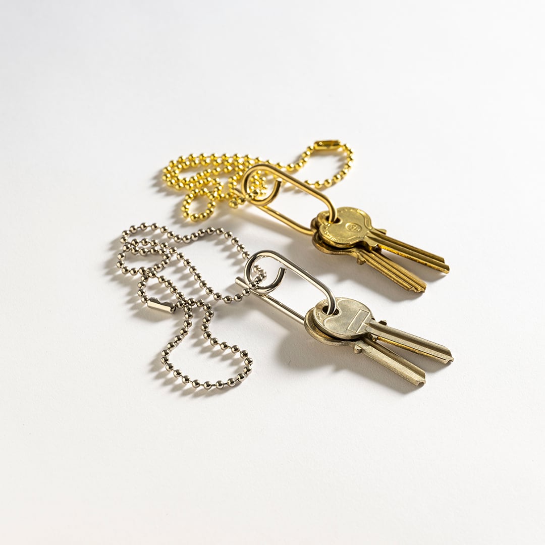 Kim Key Ring & Ball Chain