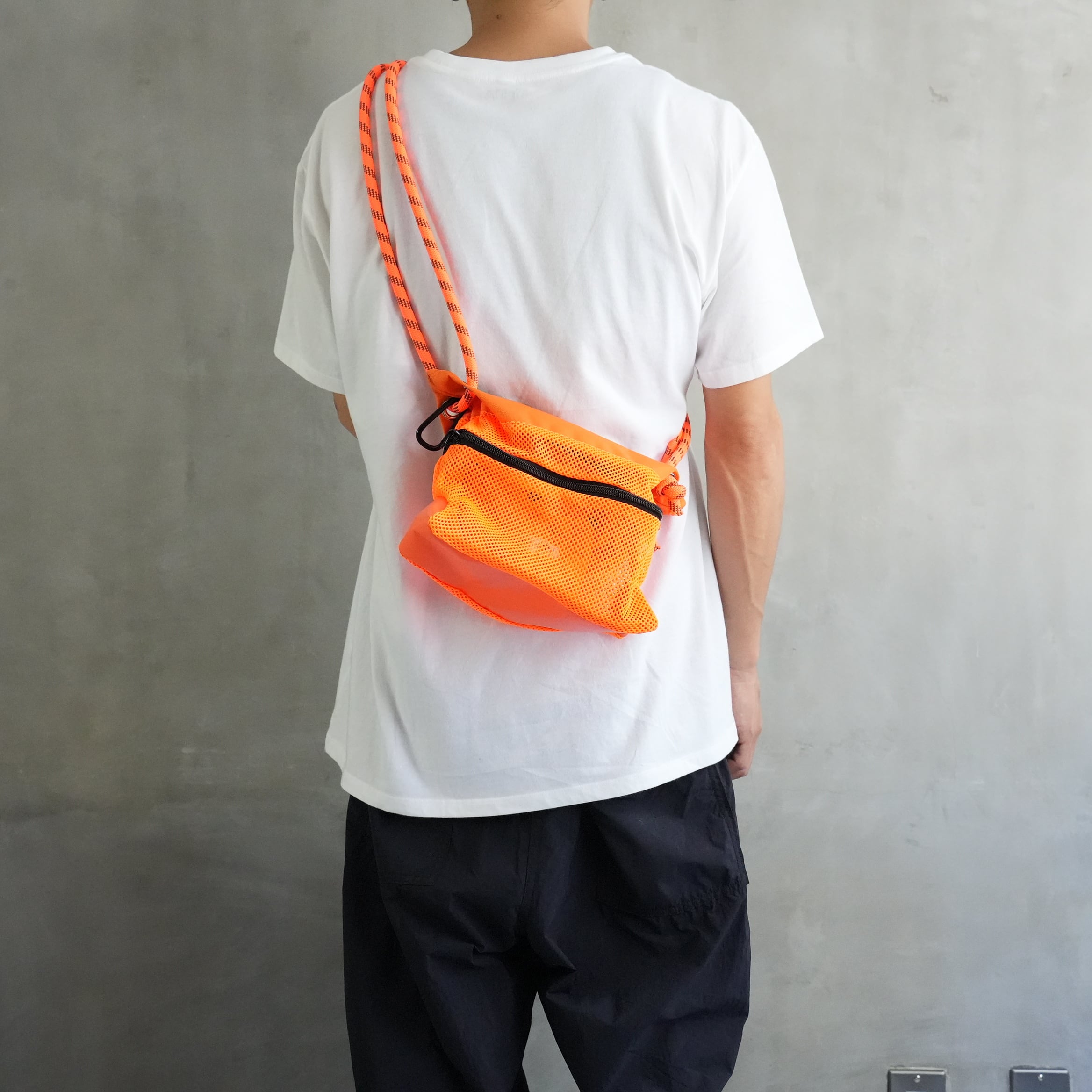 CYCLE BAG MINI MESH TYPE　Orange