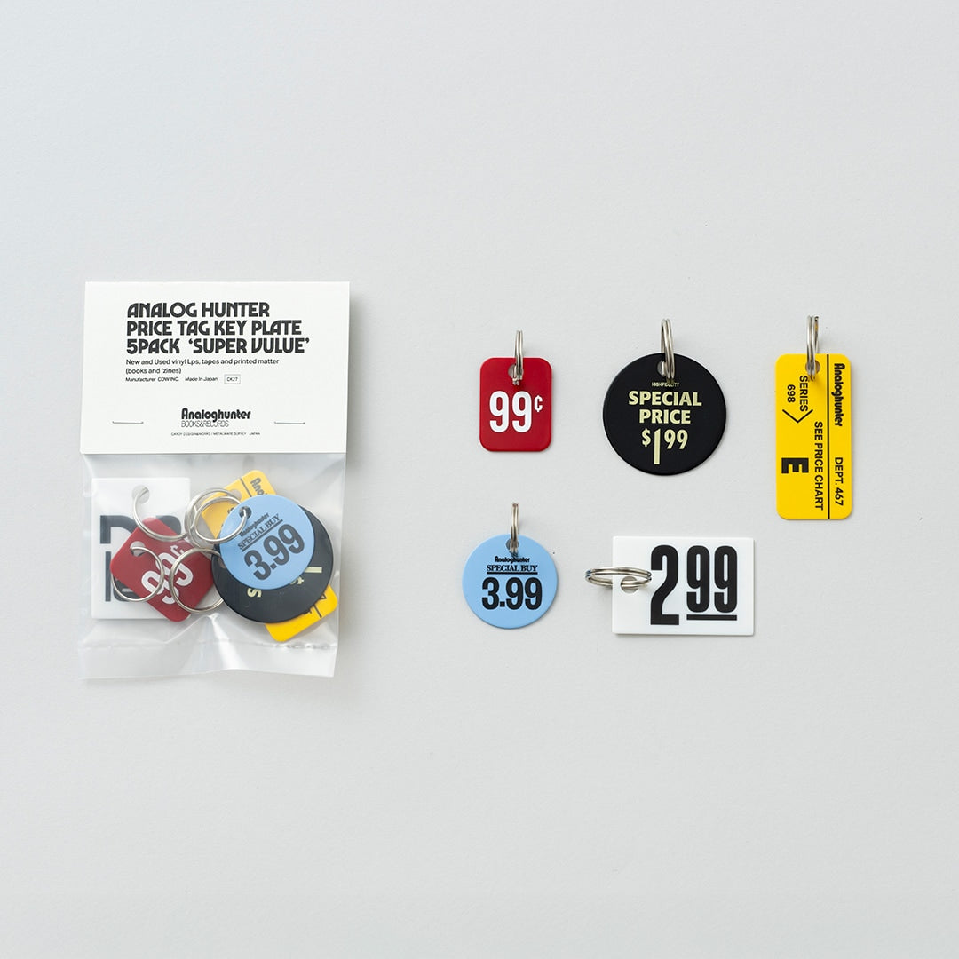 Analog Hunter Price Tag Key Plate