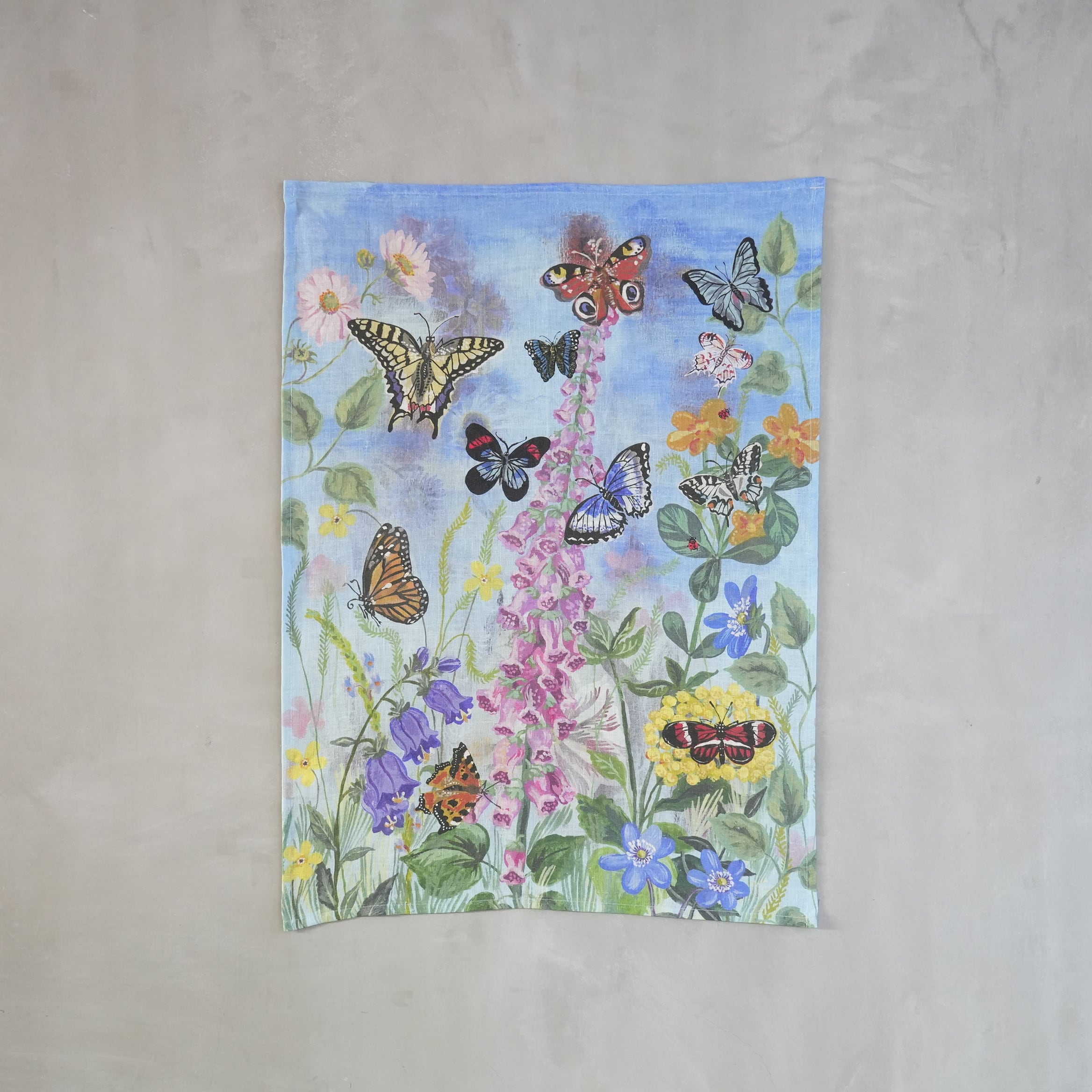 Nathalie Lete　Les Papillons Tea Towel