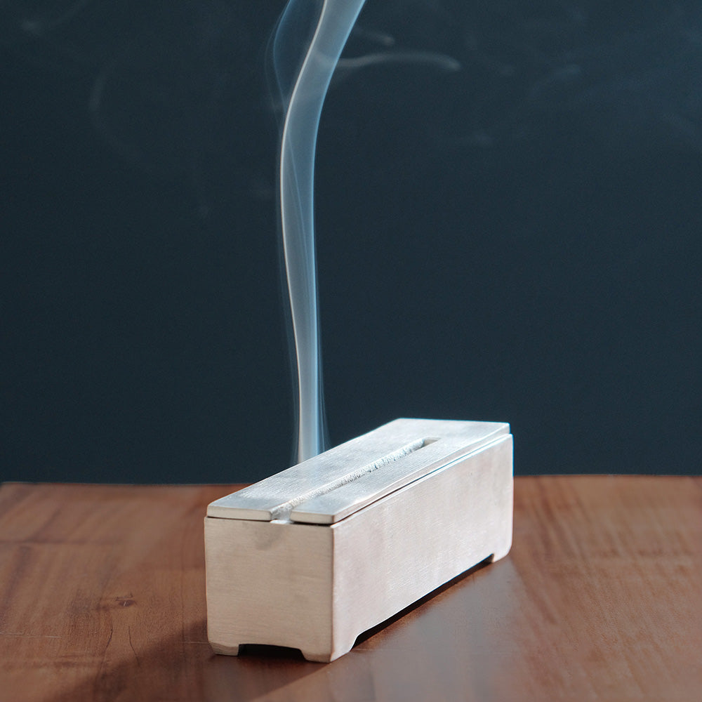 ALUMINIUM INCENSE BURNER
