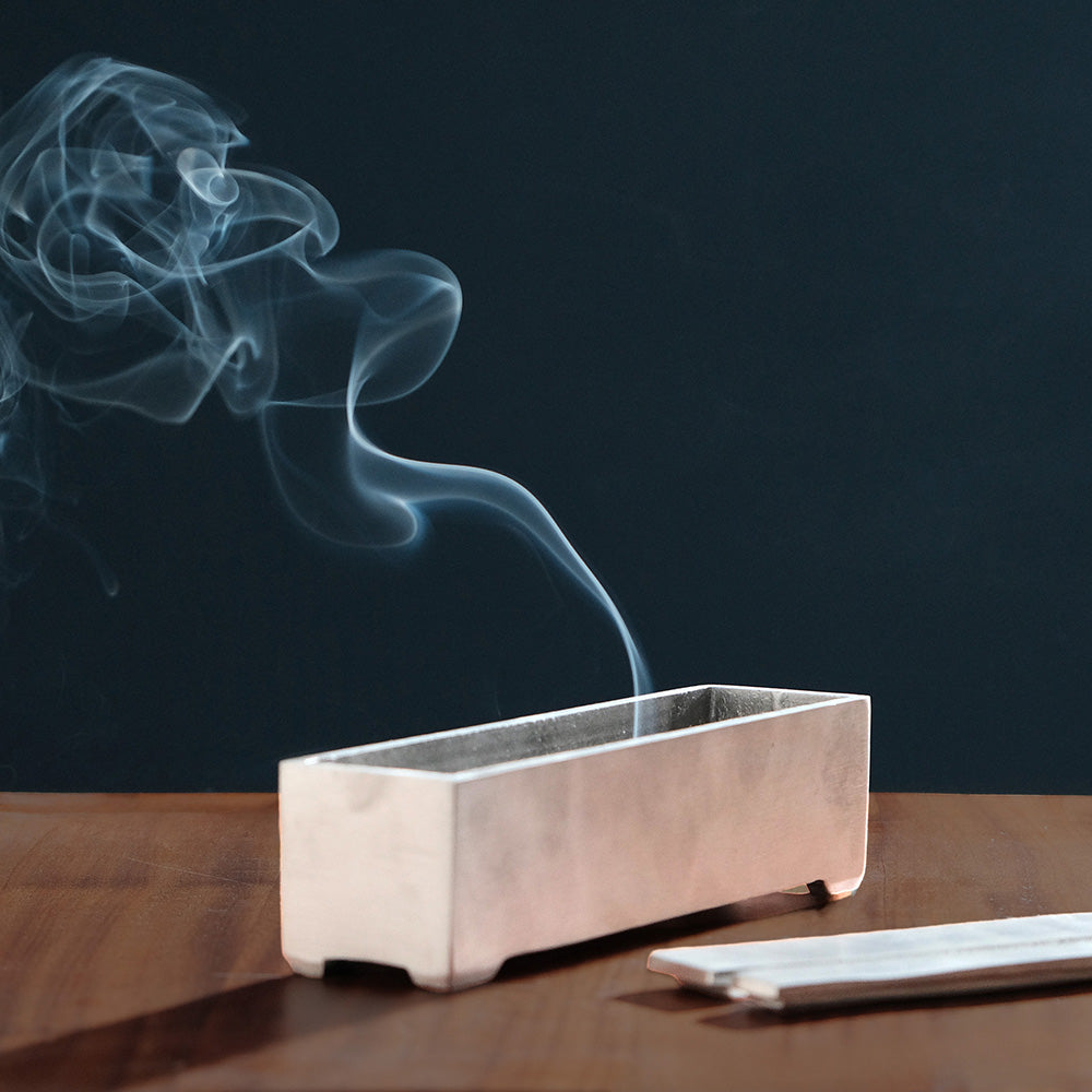 ALUMINIUM INCENSE BURNER