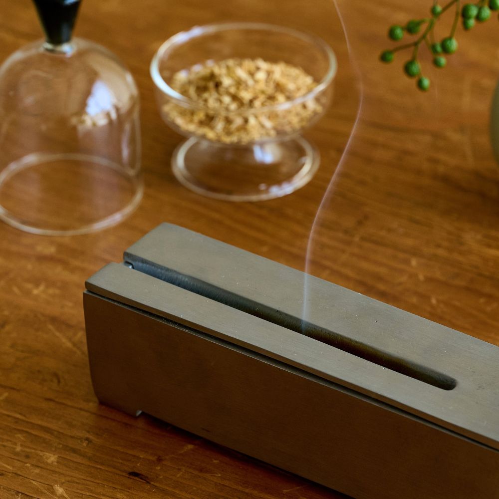 ALUMINIUM INCENSE BURNER