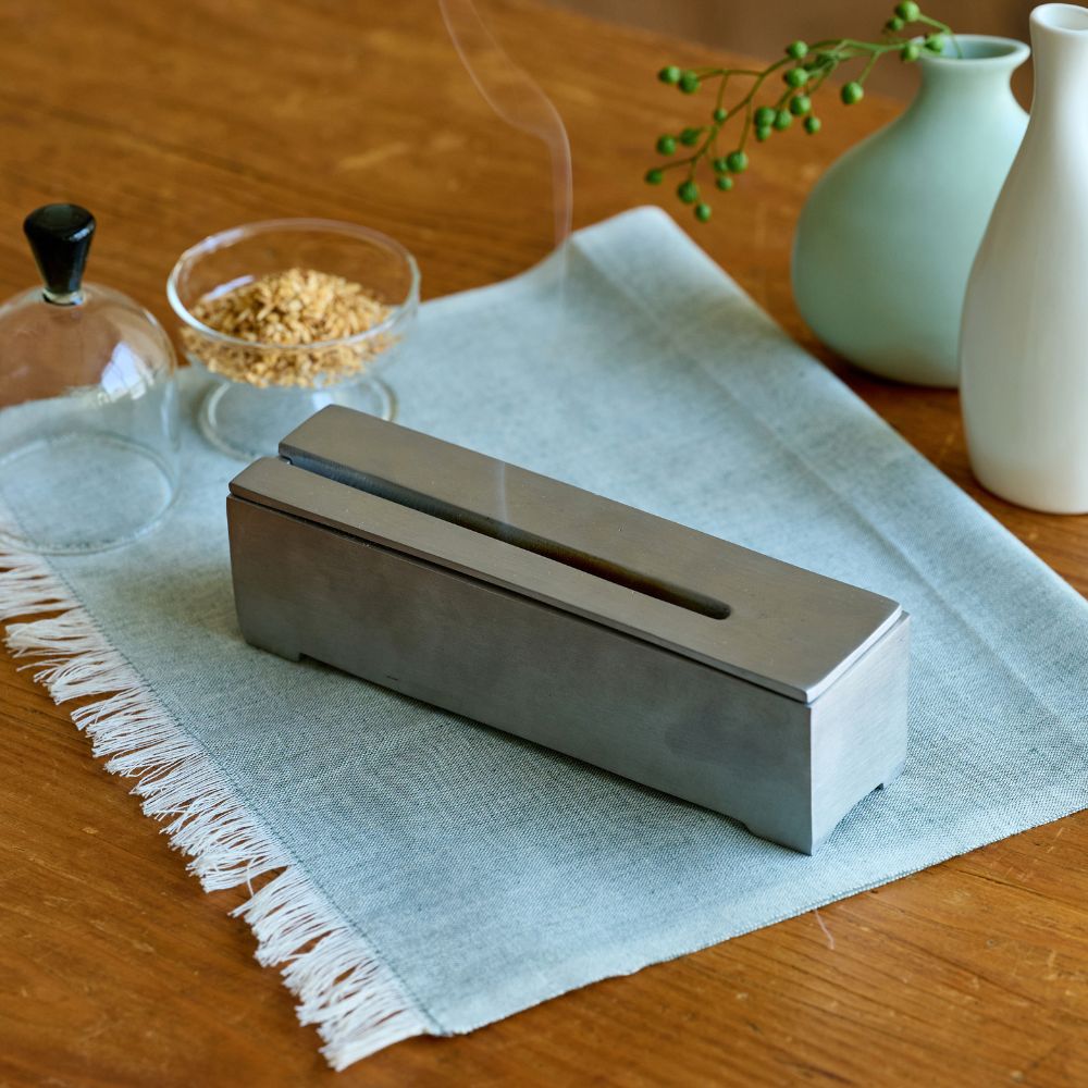 ALUMINIUM INCENSE BURNER