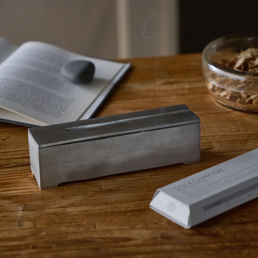 ALUMINIUM INCENSE BURNER