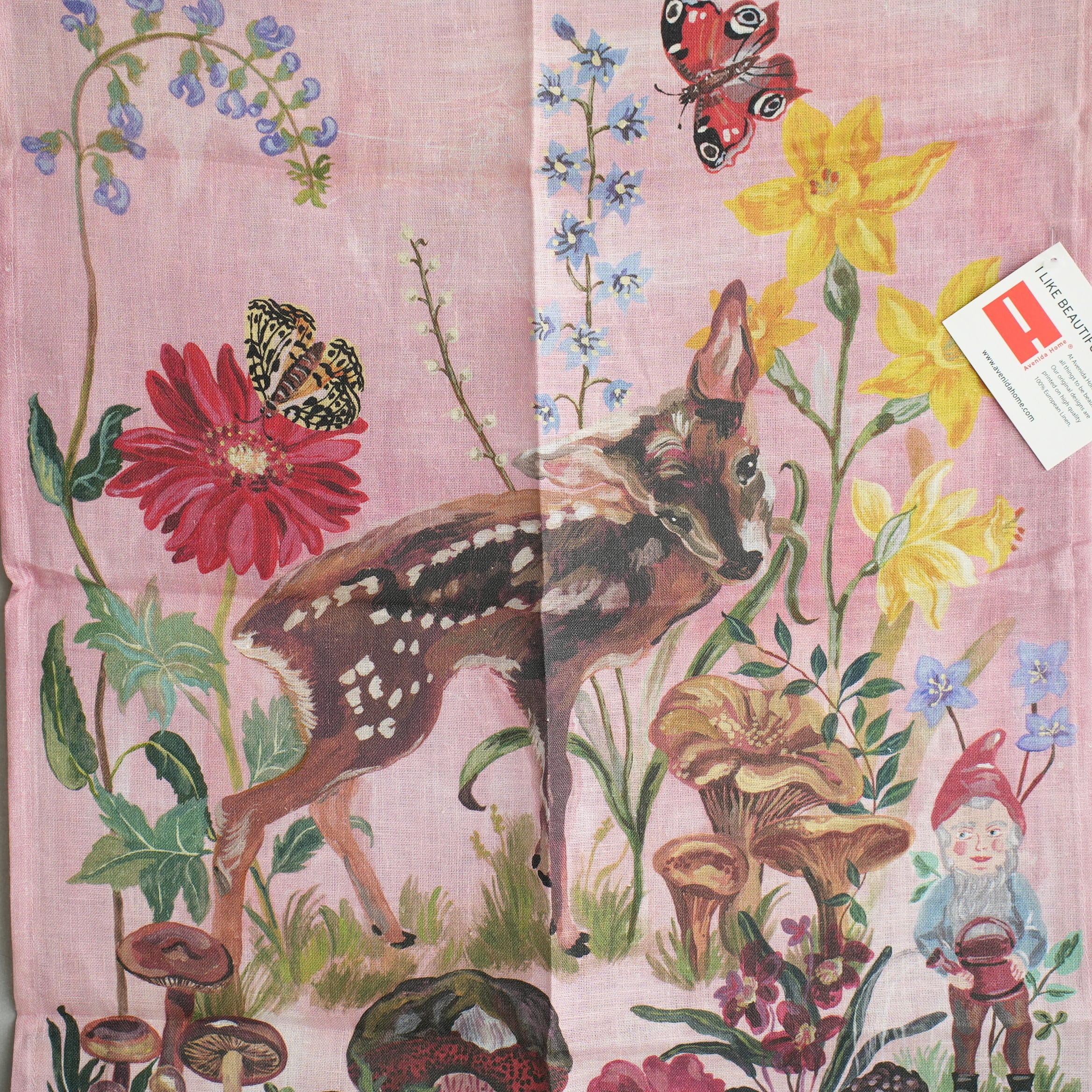 Nathalie Lete　Bambi Tea Towel