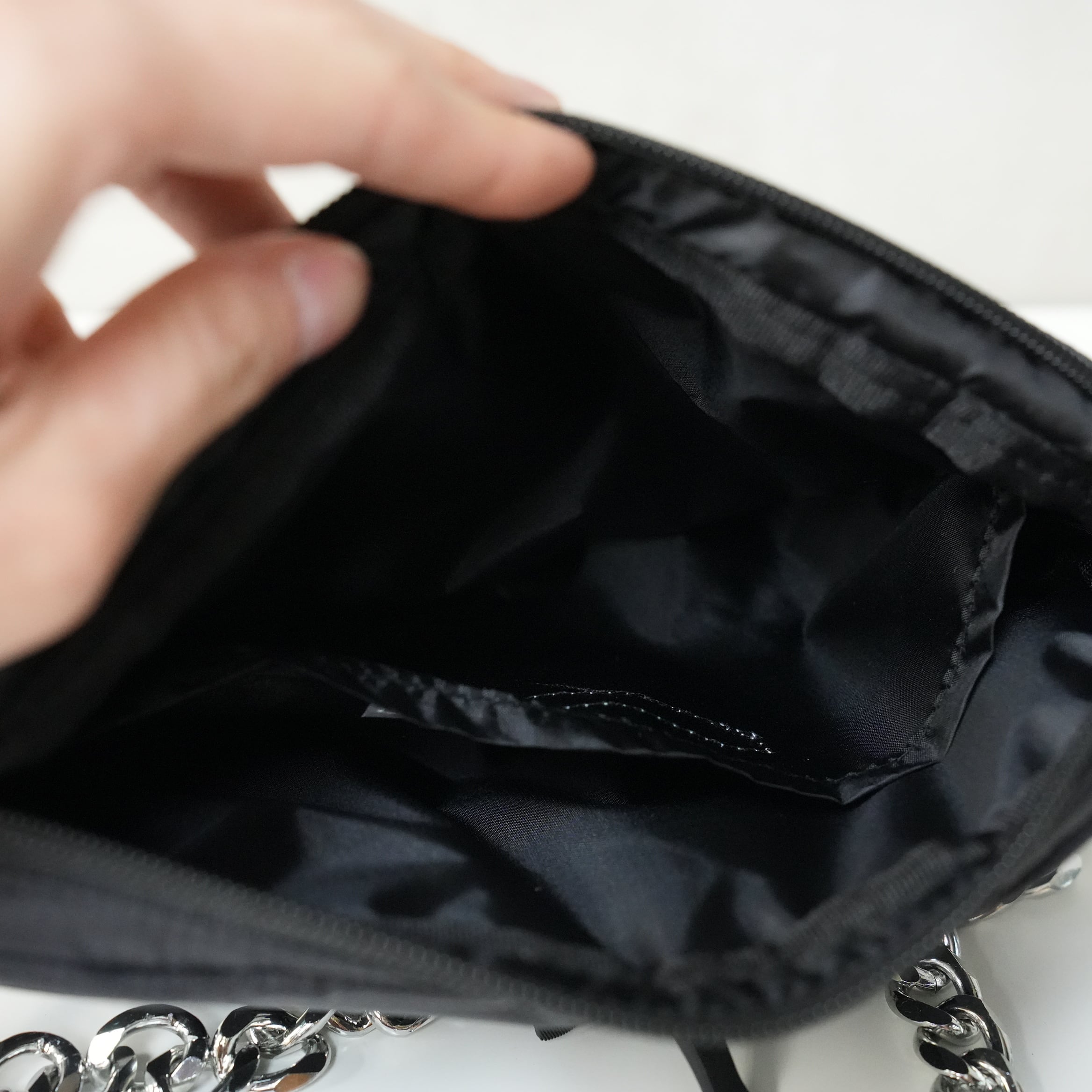 Chain Bag　Silver