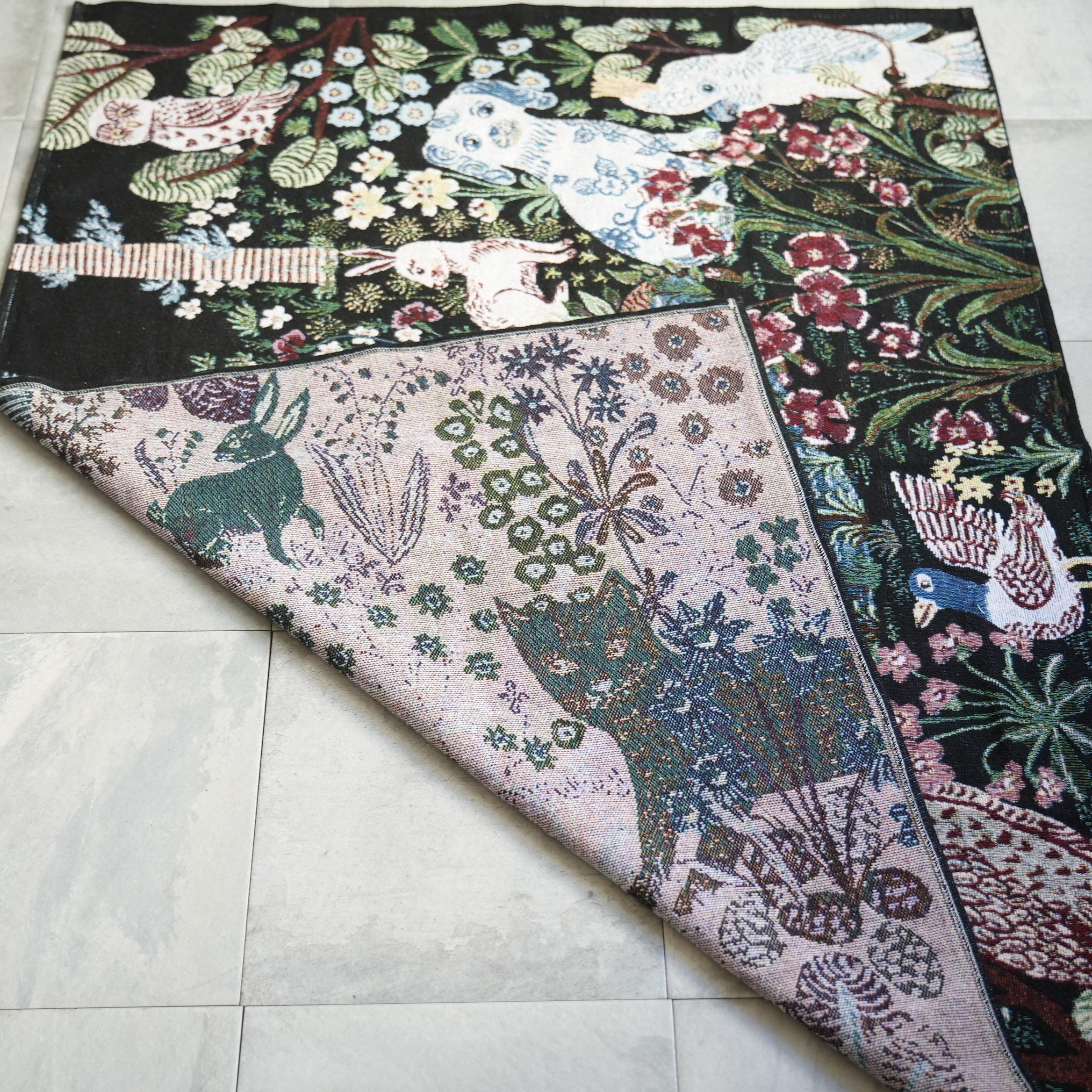 Nathalie Lete Soft Tapestry Rug Garden