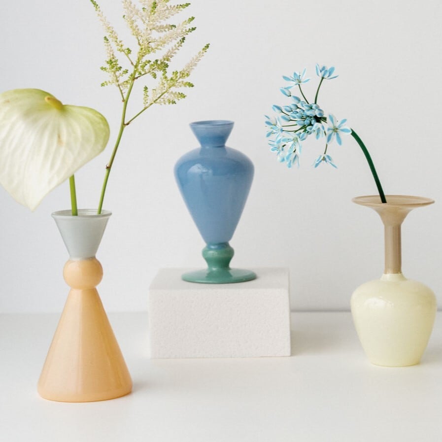 TWO TONE MINI VASE