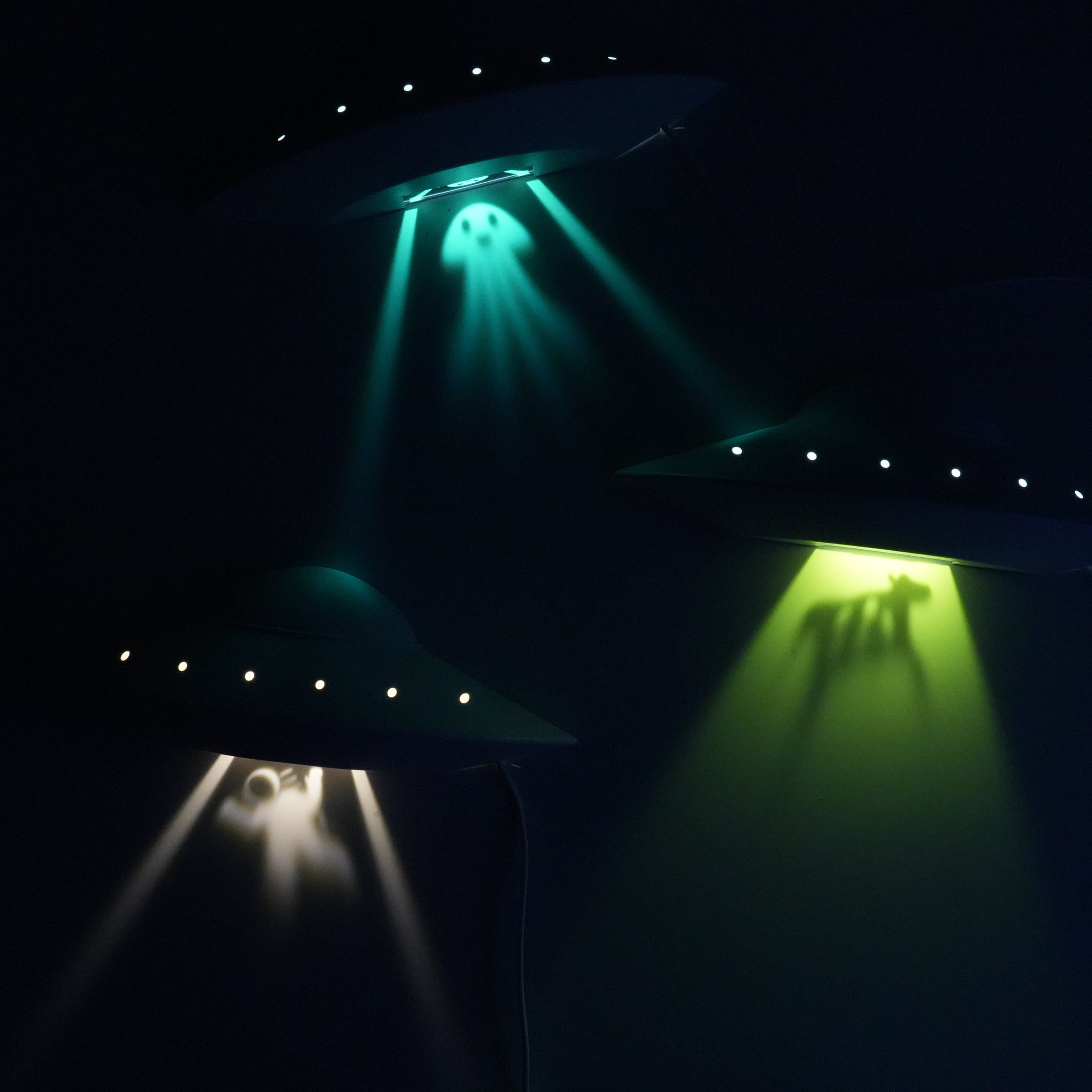 UFO Wall Light (Astronaut)