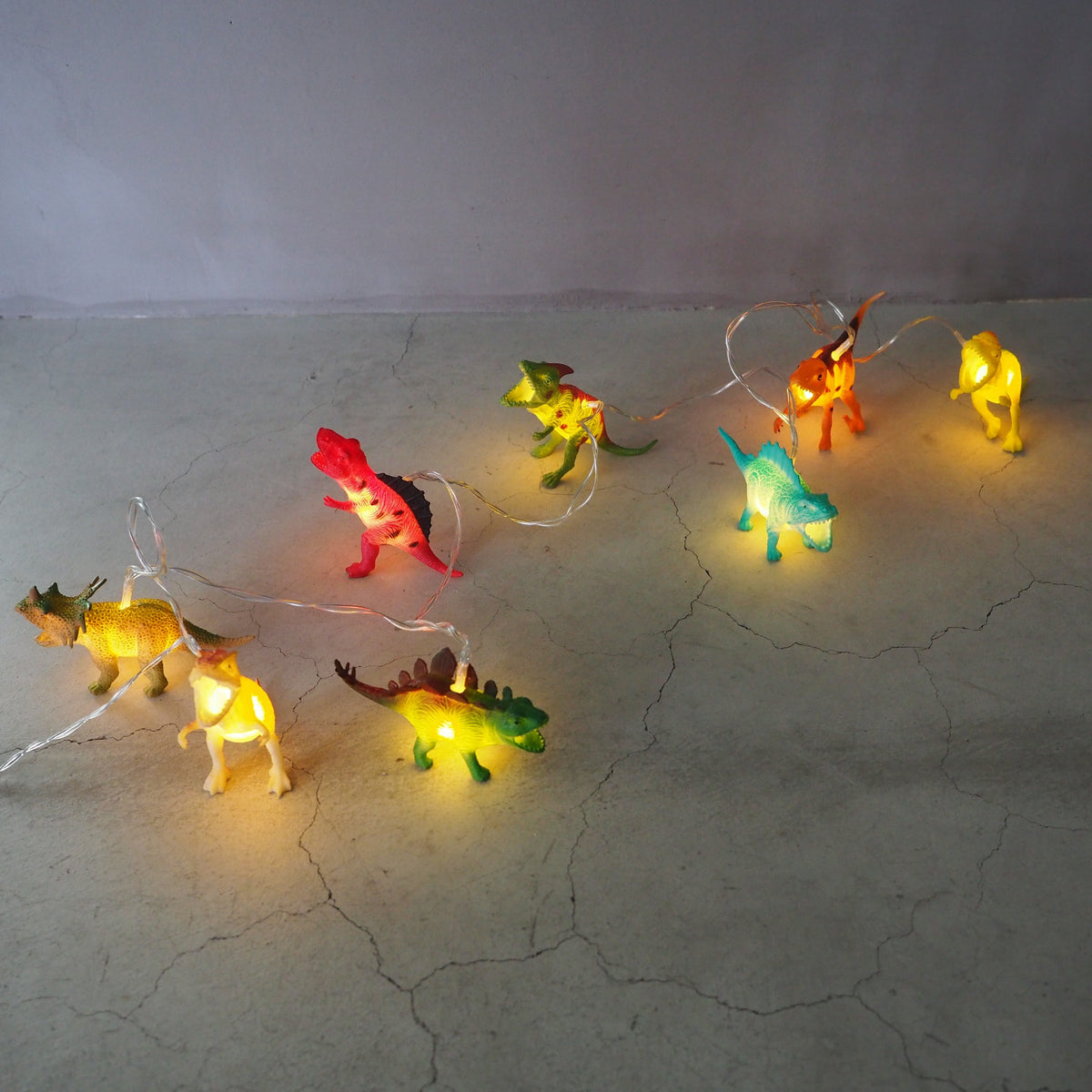 ガーランドLUMO Animal Garland（Dinosaur） Barydat 400個 夜光 