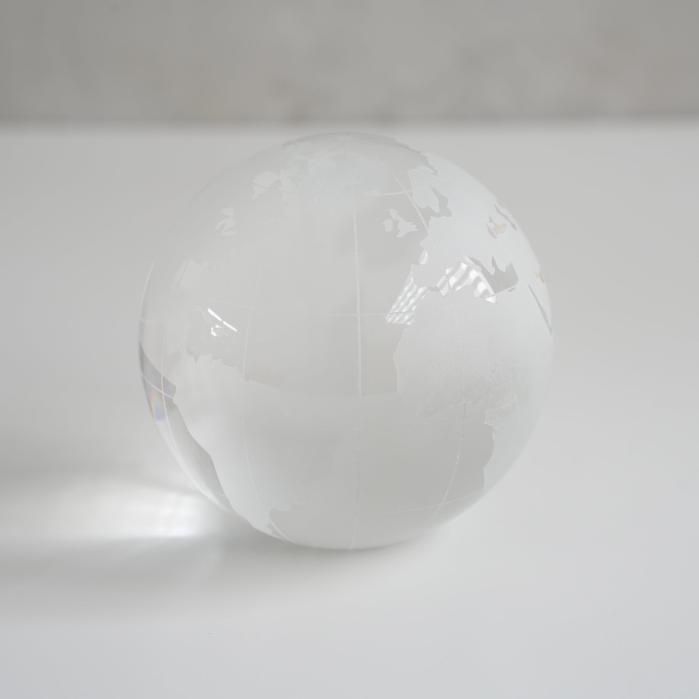 Optical Globe Paper Weight