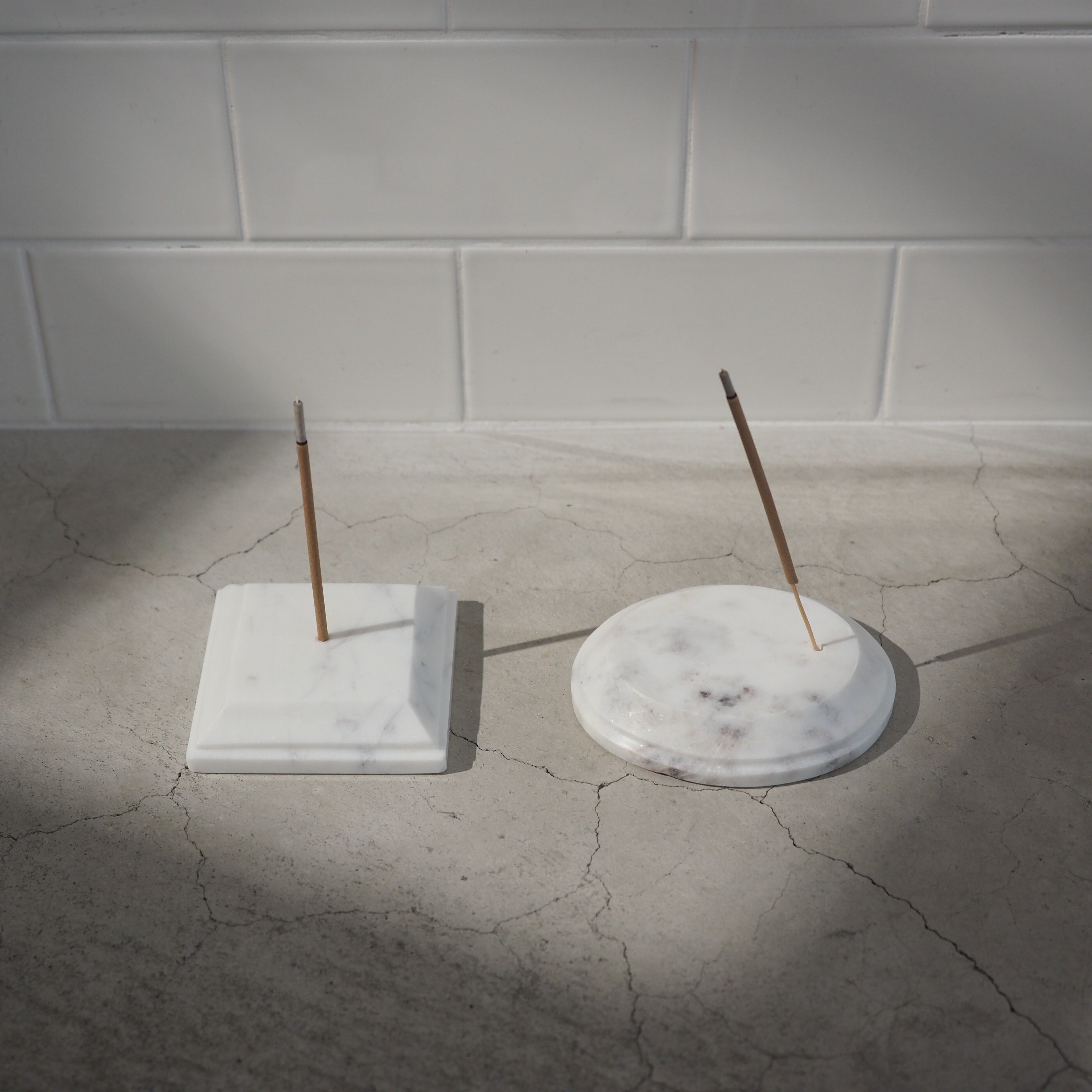 MARBLE INCENSE HOLDER SQUARE