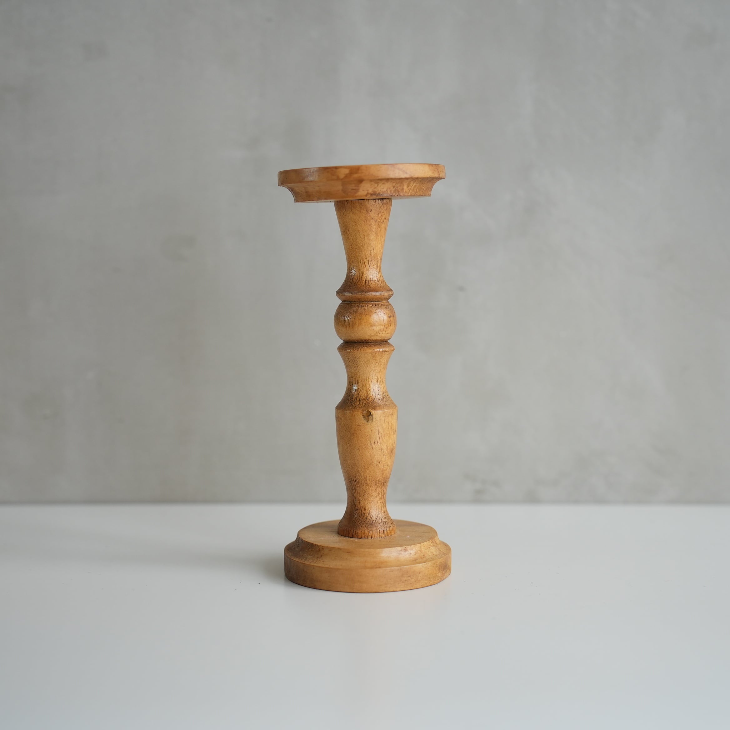 PINE CANDLE STAND L