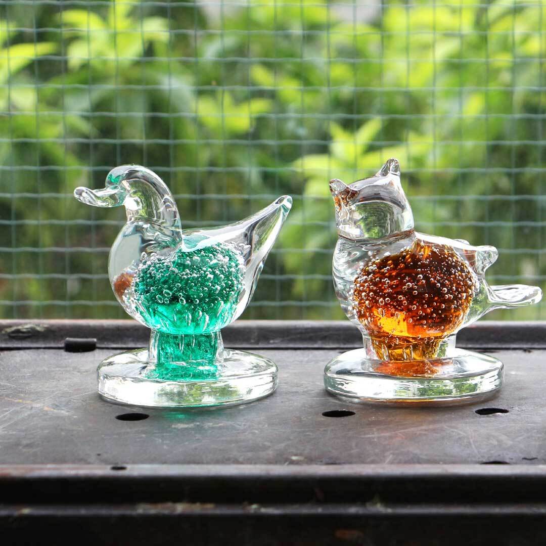 Glass Objet 　Owl