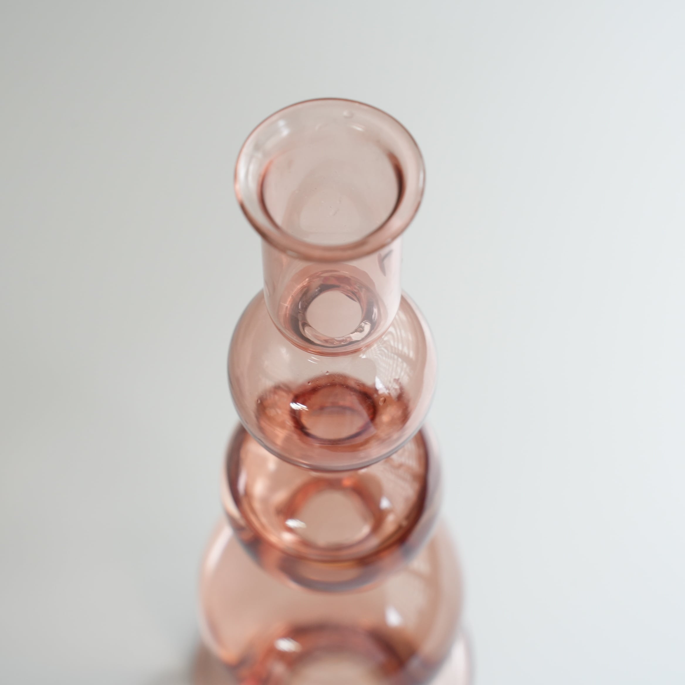 Lisa Glass Vase　Pink