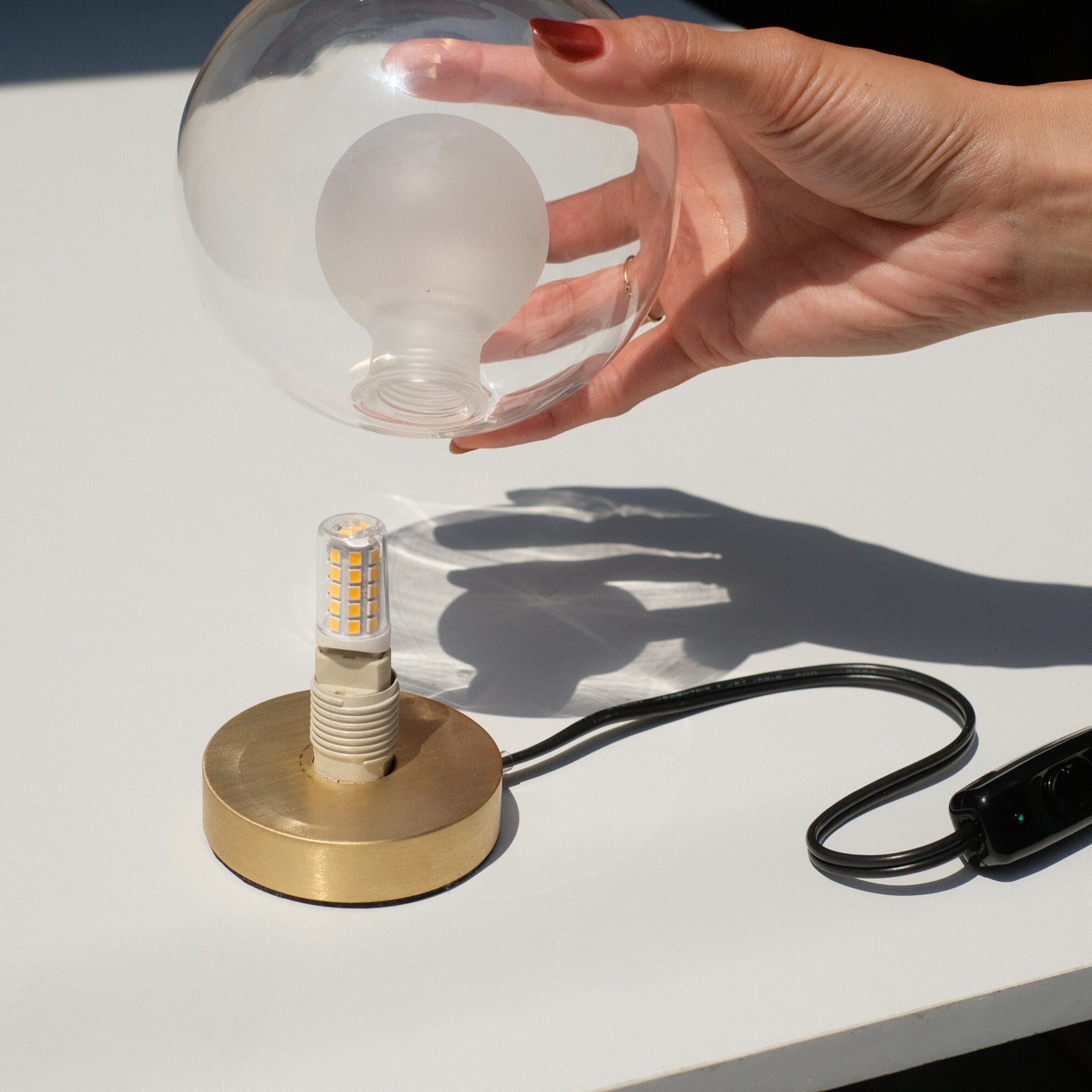 Ballm dome lamp