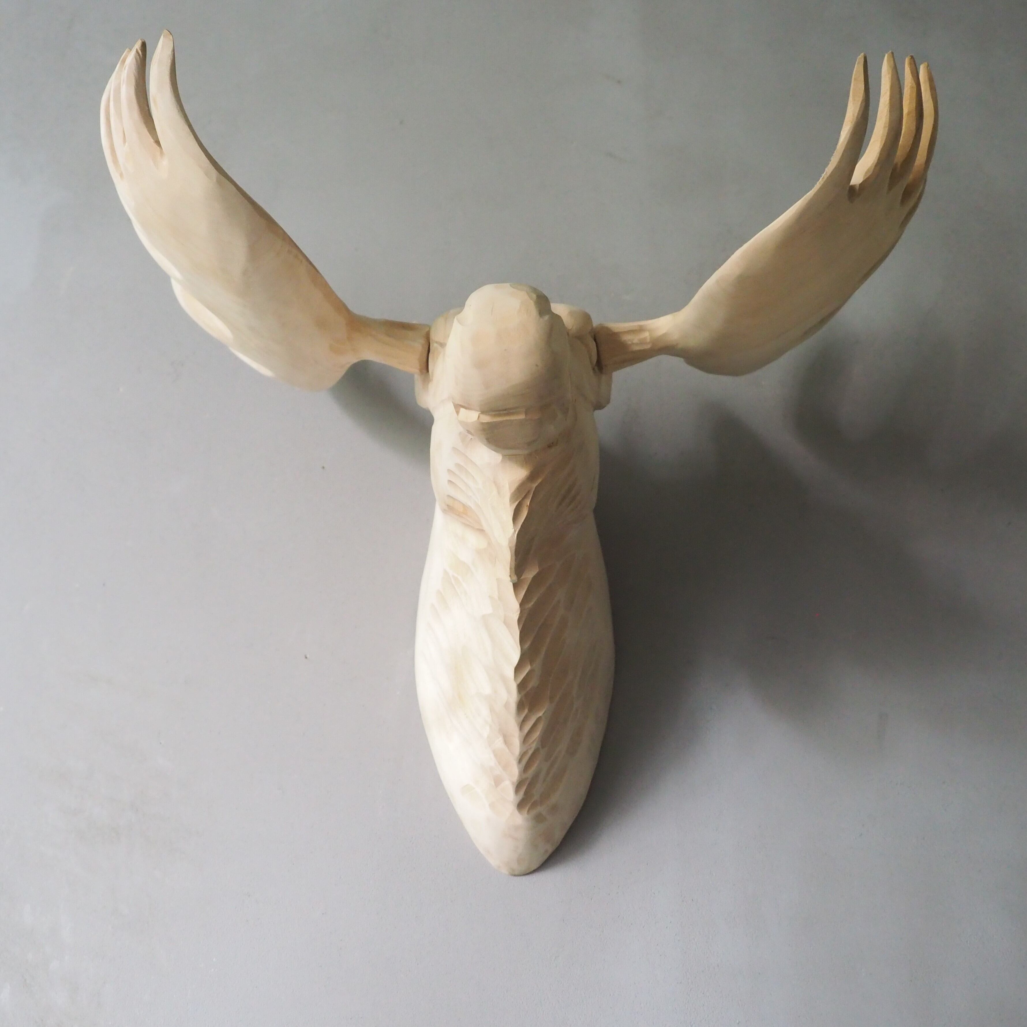 Wood Animal Head / Moose