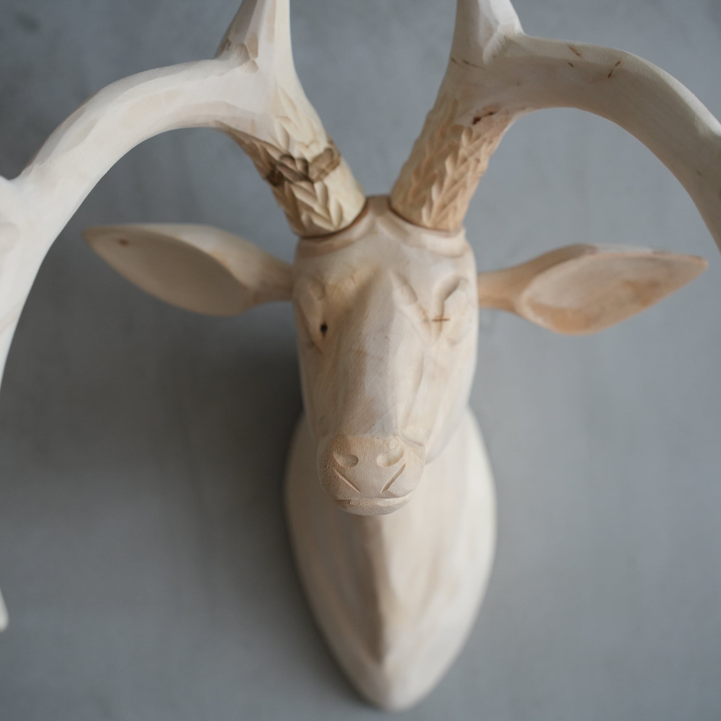 Wood Animal Head / Deer