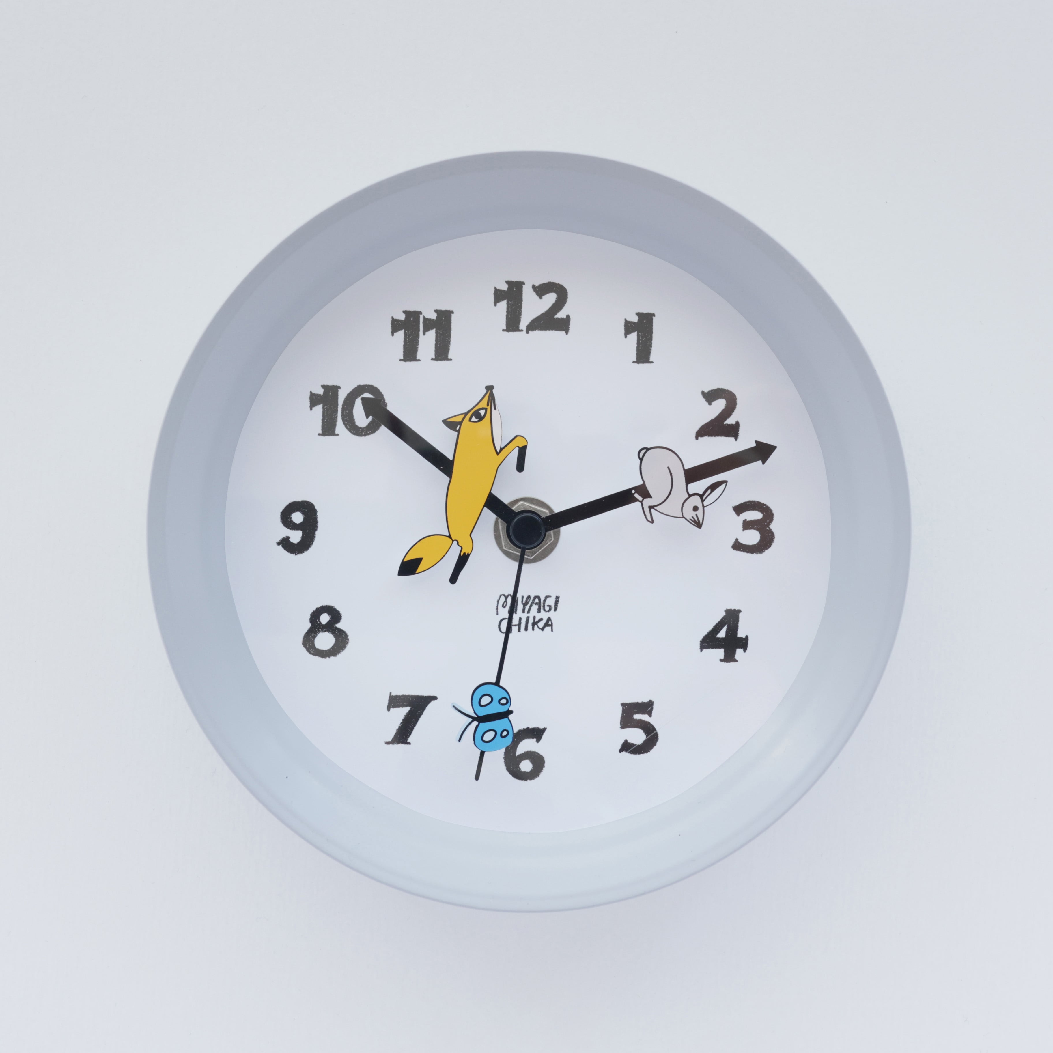 Yamabatosha 2way clock FOX Gray