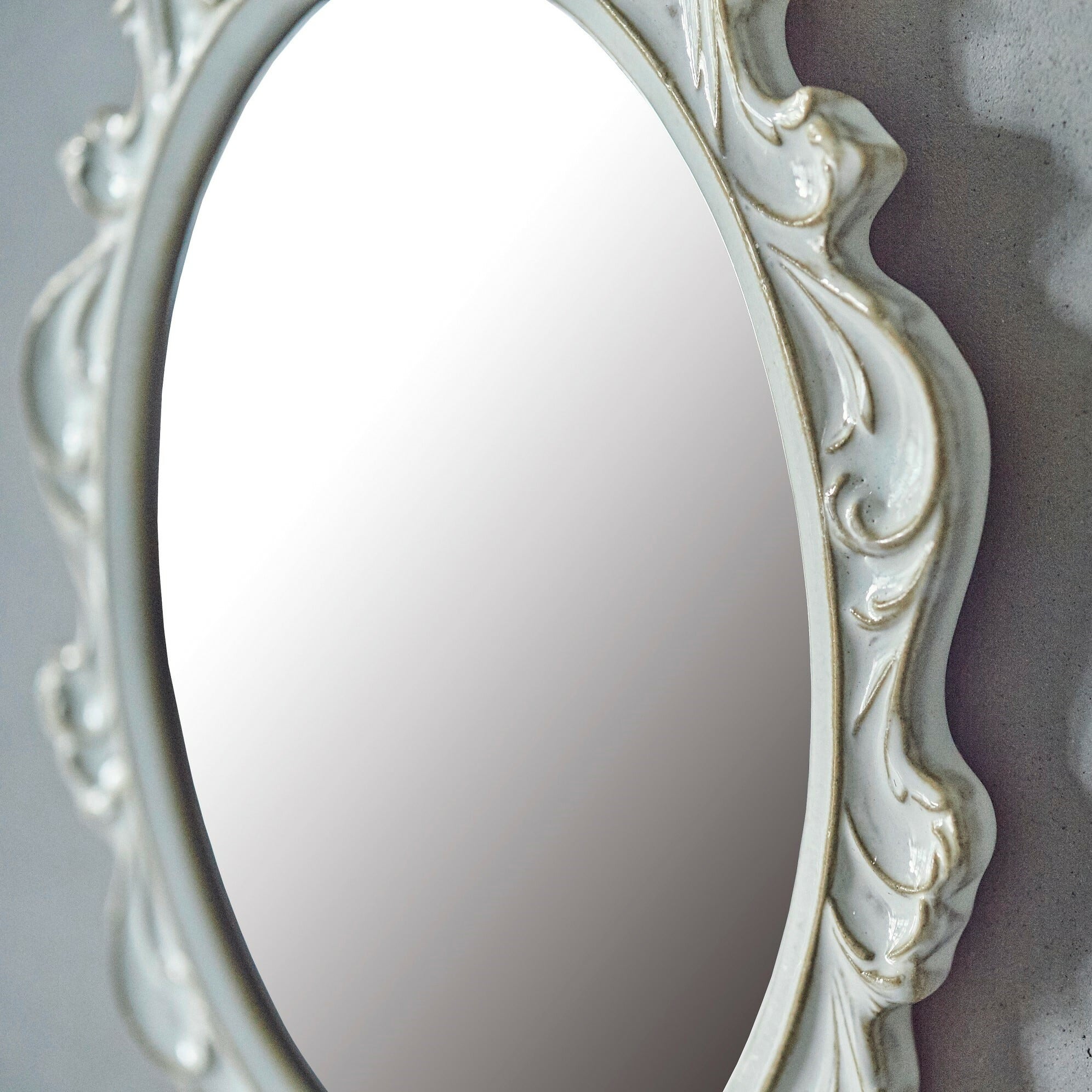 Oval Ornament Mirror MM-001