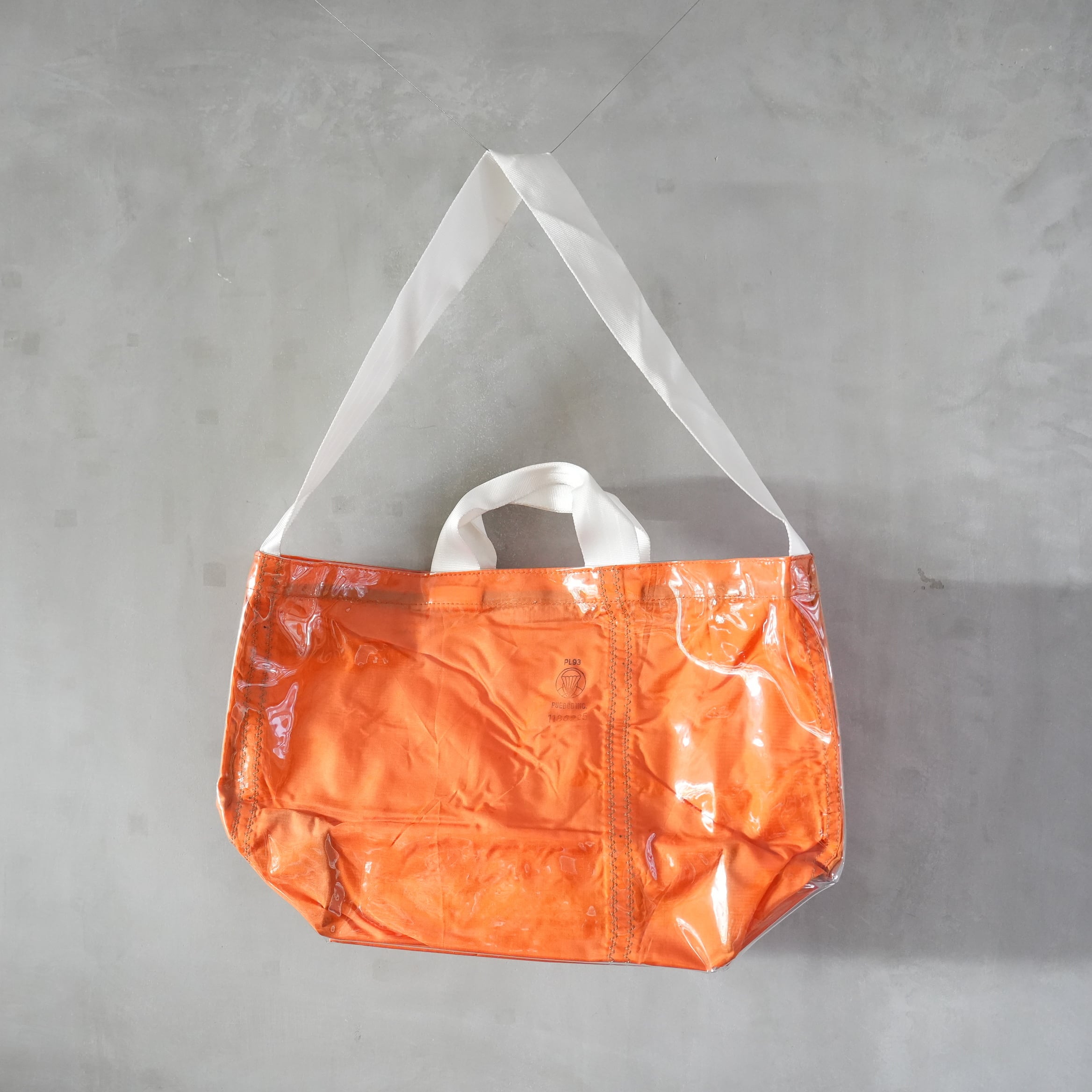 COVERED PARACHUTE SHOULDER BAG