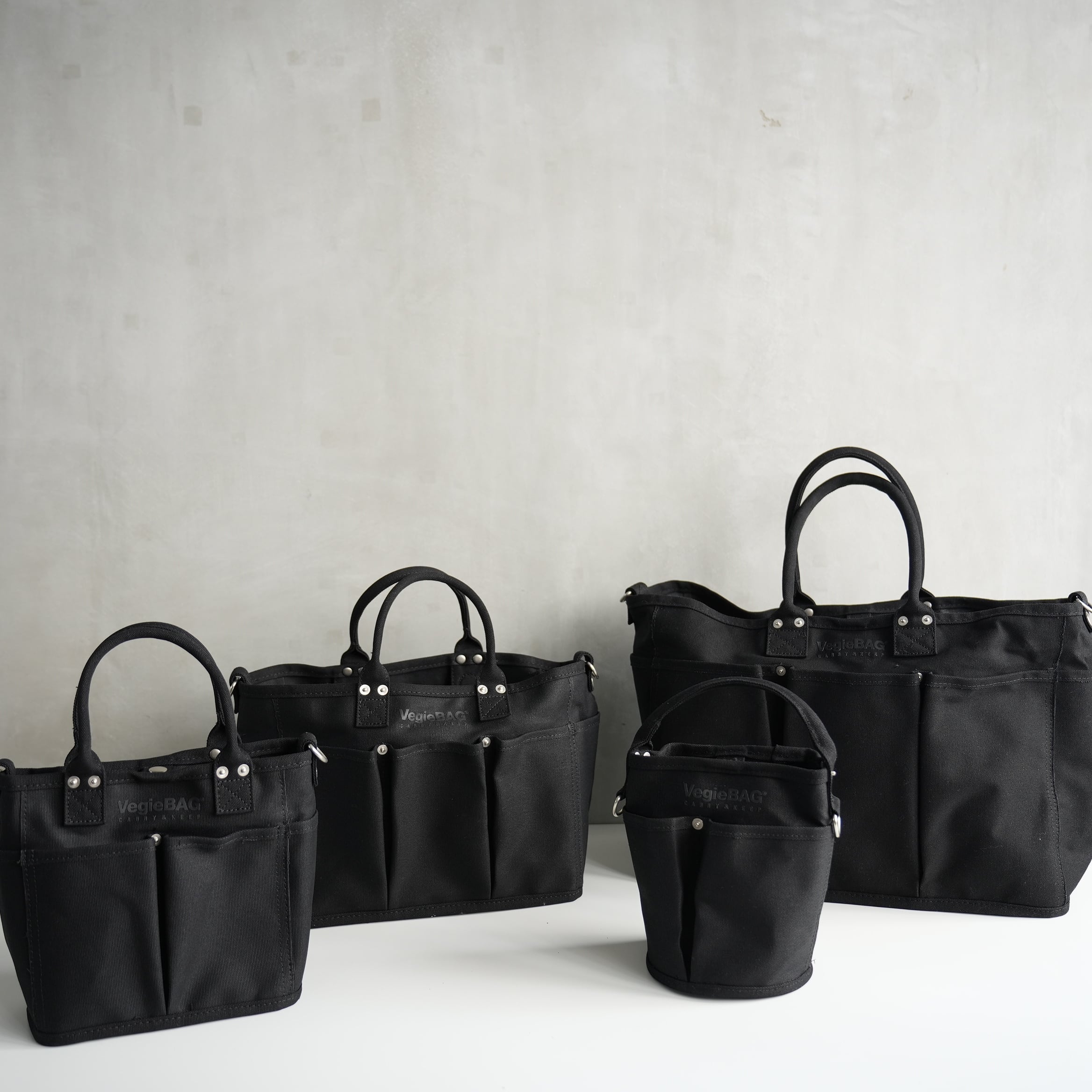 VegieBAG　FLAP BLACK