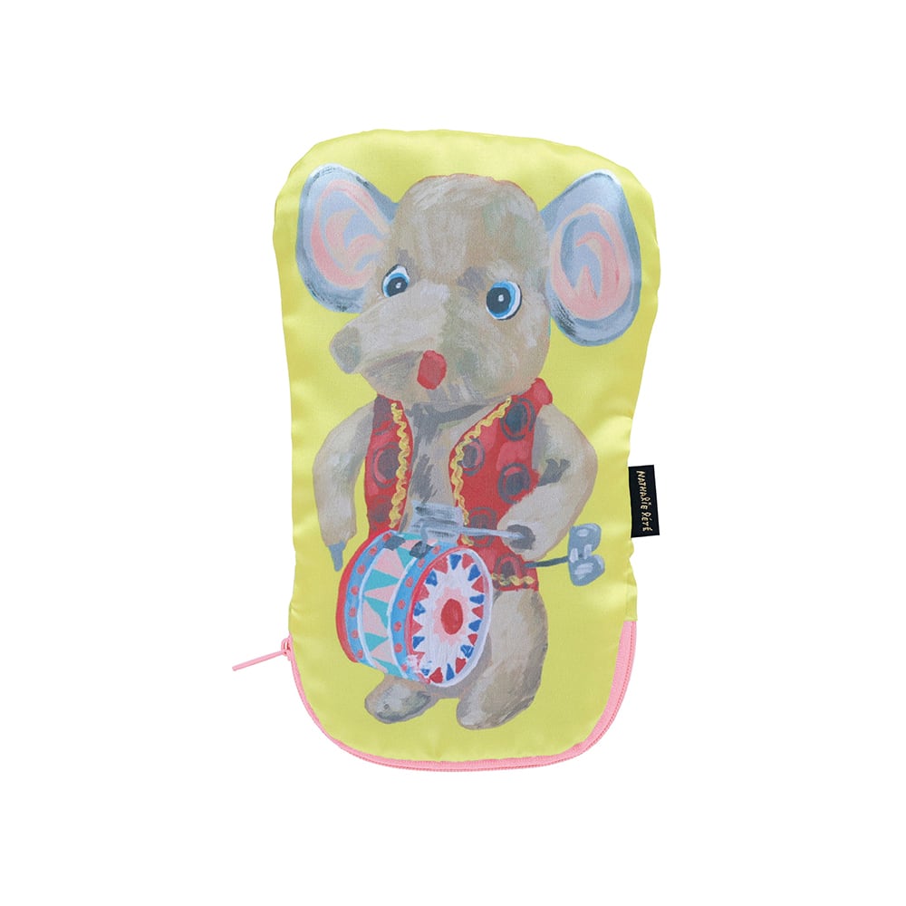 Nathalie Lete Satin pouch　Elephant