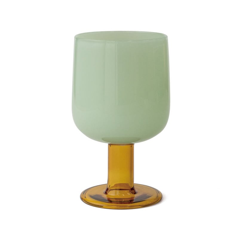 TWO TONE WINE GLASS